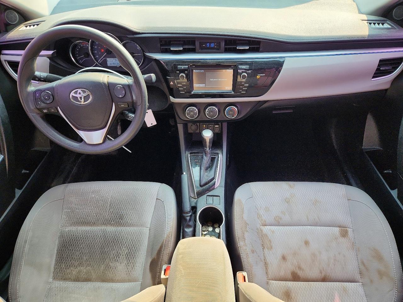 2014 Toyota Corolla L White vin: 2T1BURHE3EC161893