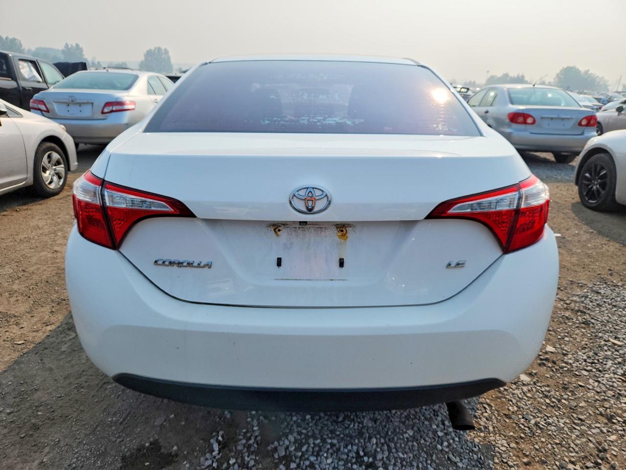 2014 Toyota Corolla L White vin: 2T1BURHE3EC161893