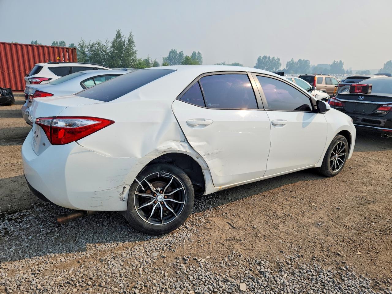 2014 Toyota Corolla L White vin: 2T1BURHE3EC161893