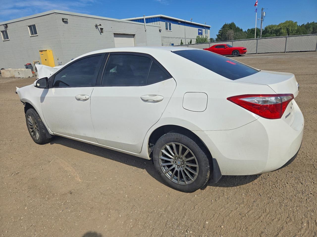 2014 Toyota Corolla L White vin: 2T1BURHE3EC163160