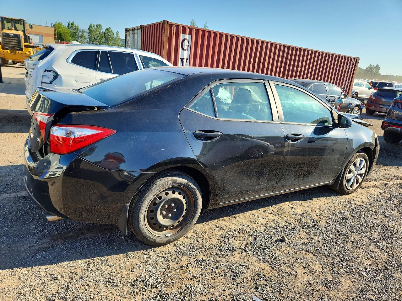 2014 Toyota Corolla L Black vin: 2T1BURHE3EC165488