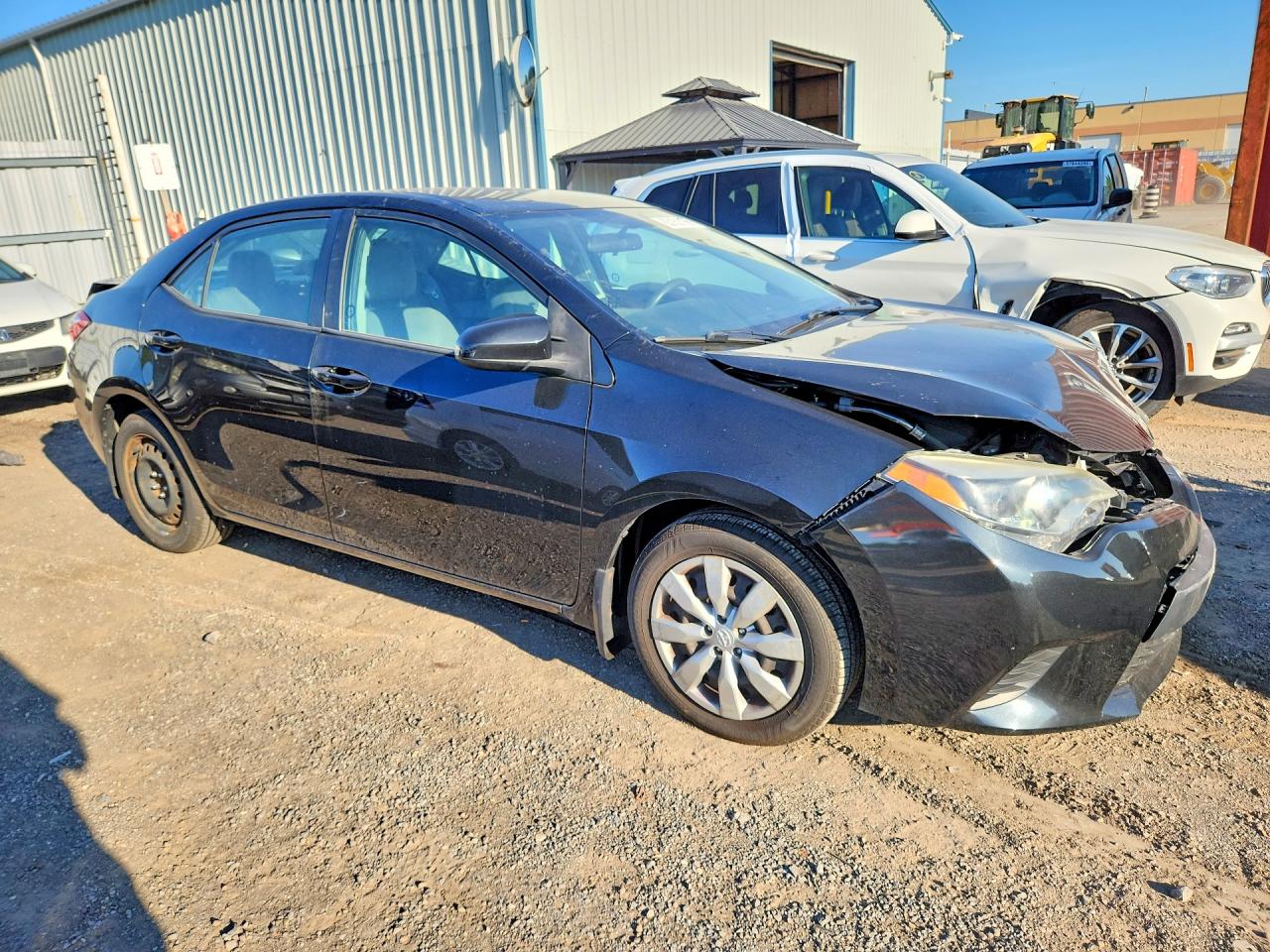 2014 Toyota Corolla L Black vin: 2T1BURHE3EC165488