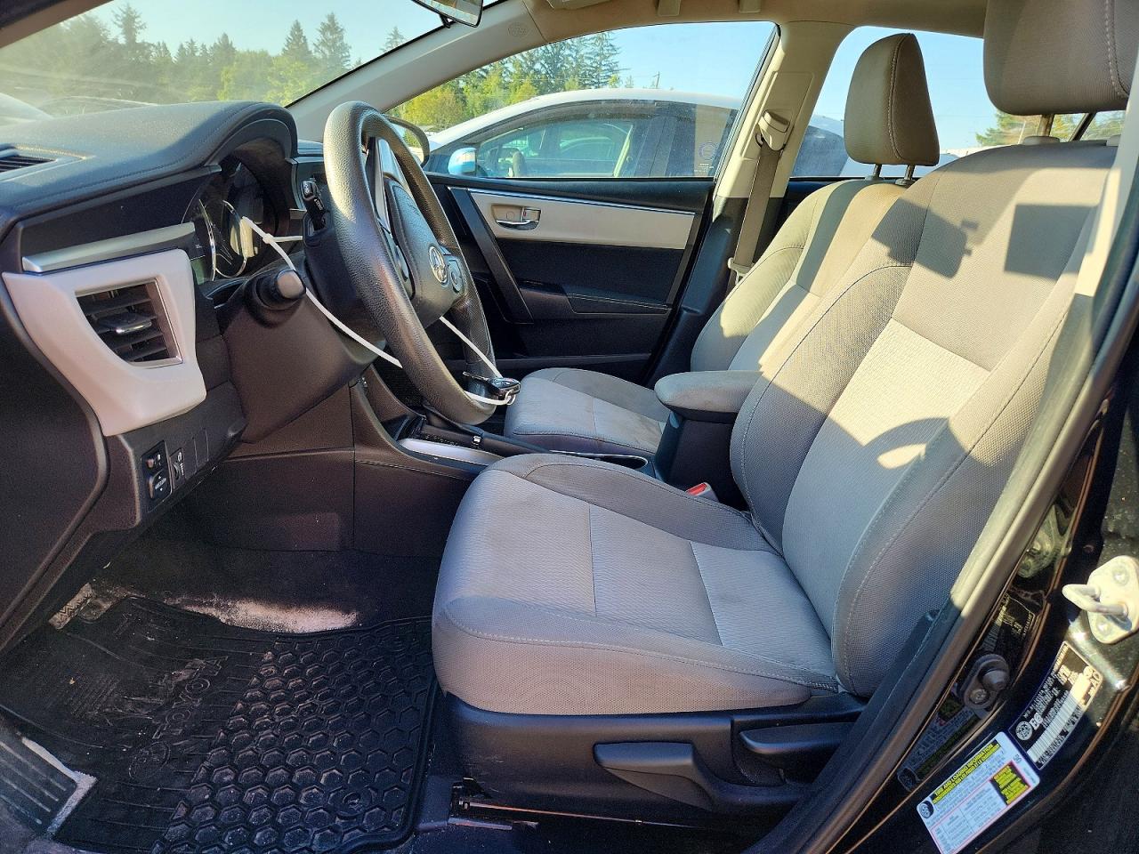2014 Toyota Corolla L Black vin: 2T1BURHE3EC165488