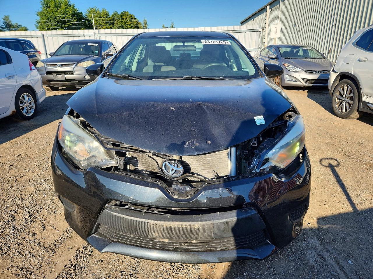 2014 Toyota Corolla L Black vin: 2T1BURHE3EC165488