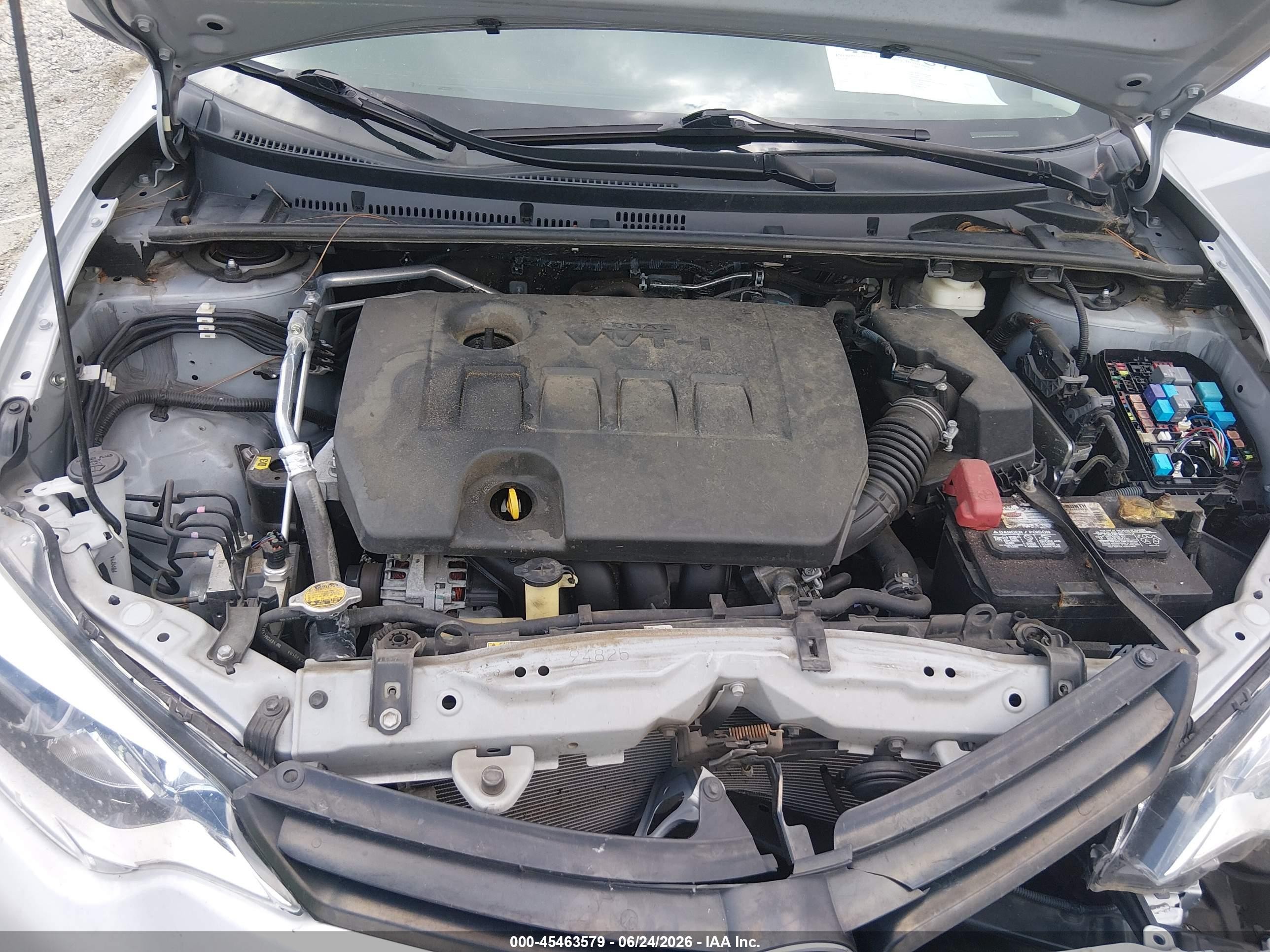 2014 Toyota Corolla L Silver vin: 2T1BURHE3EC166866