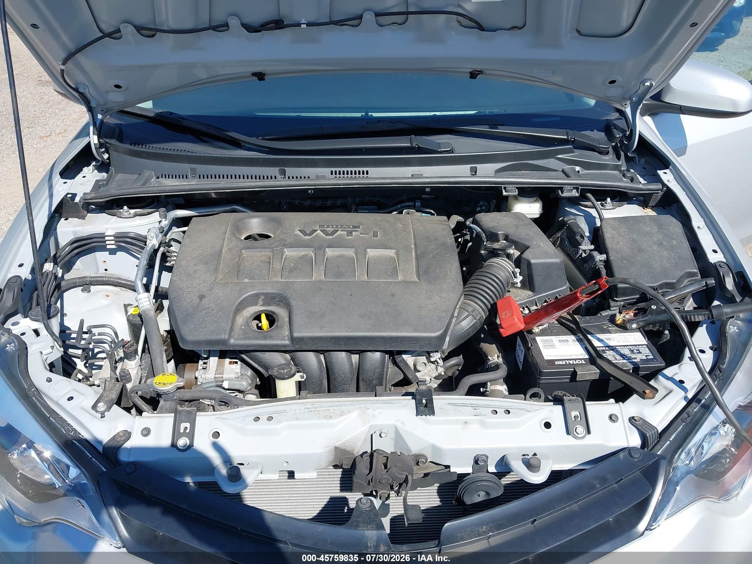 2014 Toyota Corolla Le Silver vin: 2T1BURHE3EC169704