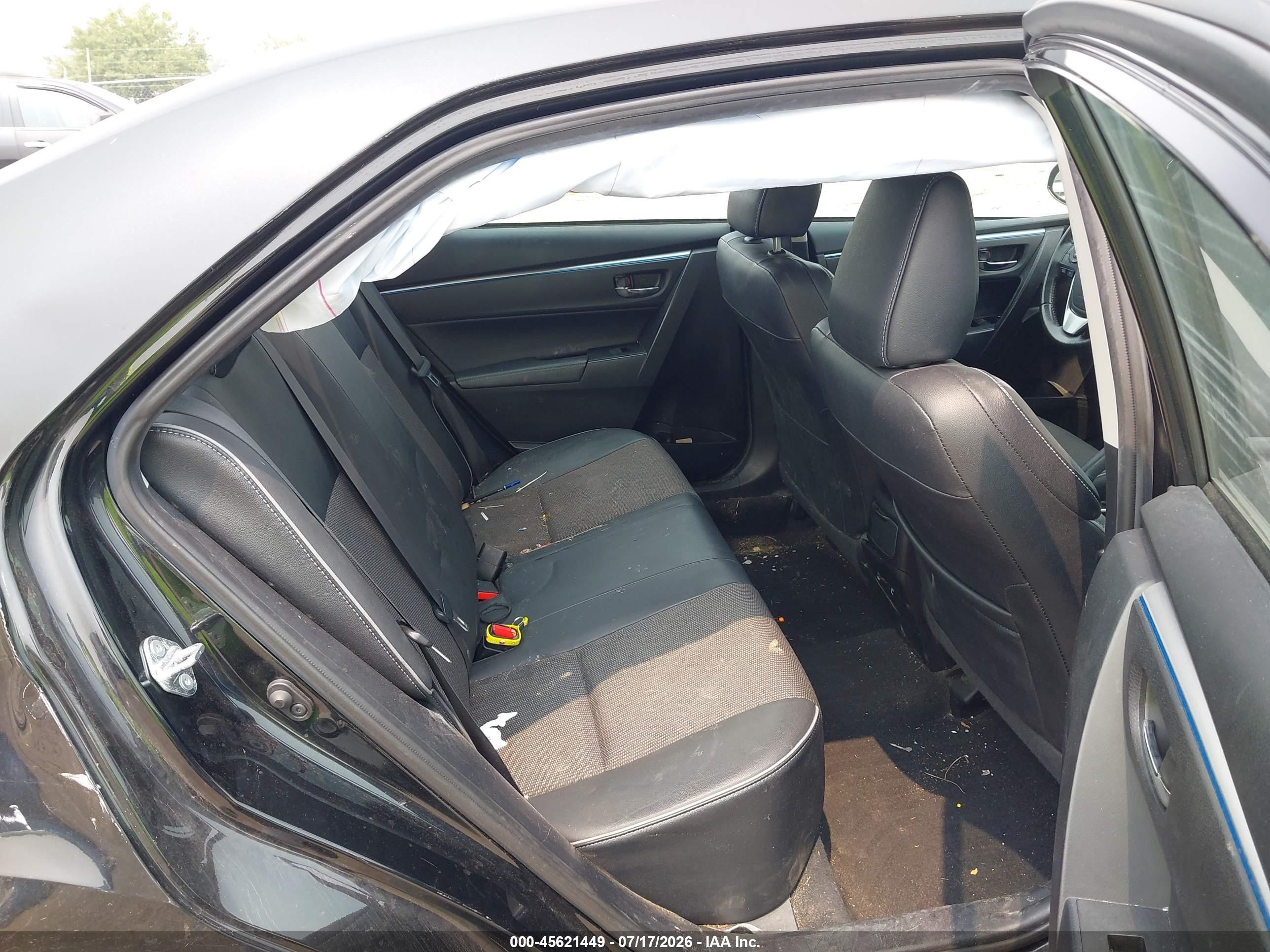 2014 Toyota Corolla S Plus Черный vin: 2T1BURHE3EC170836