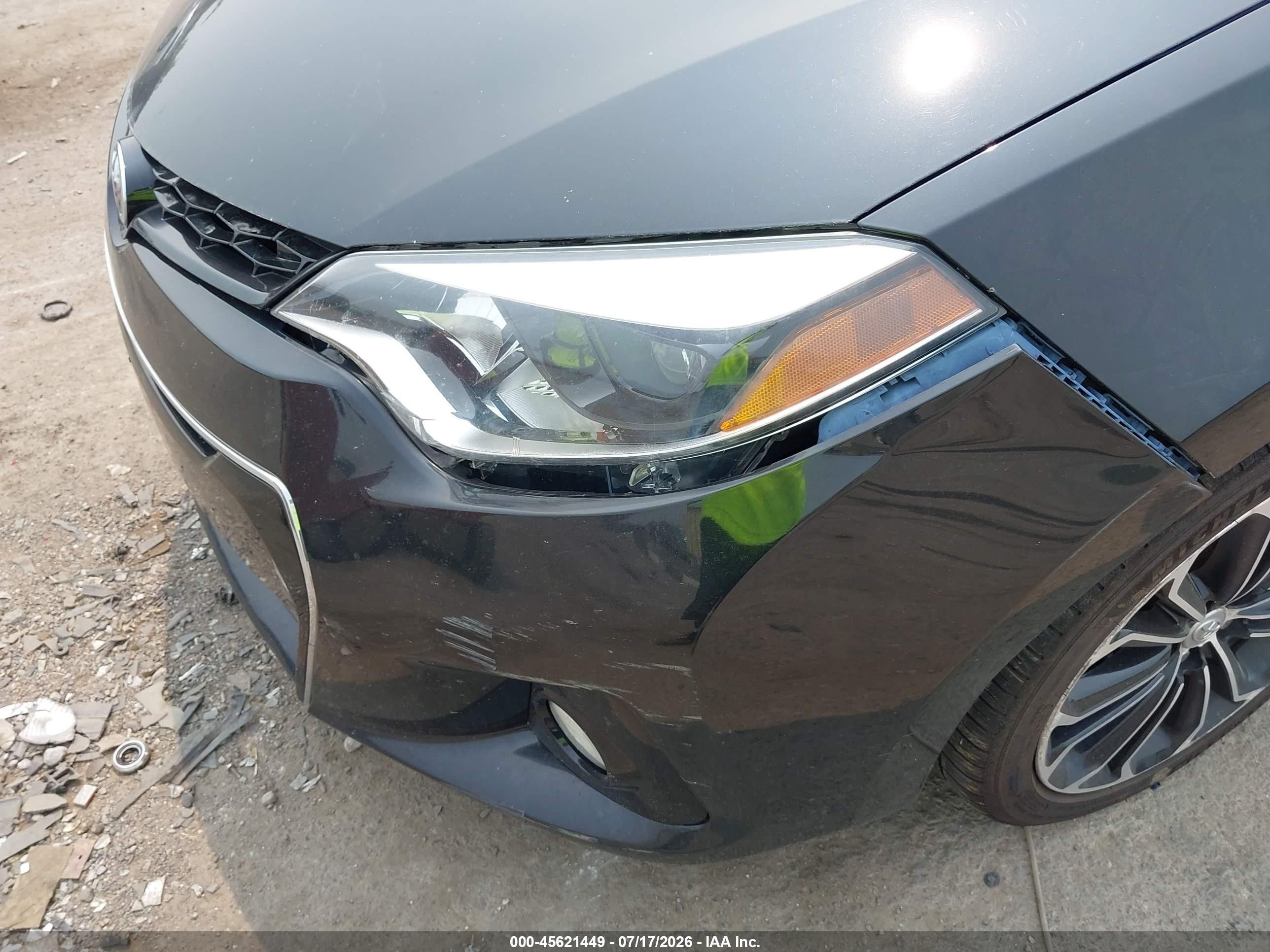 2014 Toyota Corolla S Plus Черный vin: 2T1BURHE3EC170836