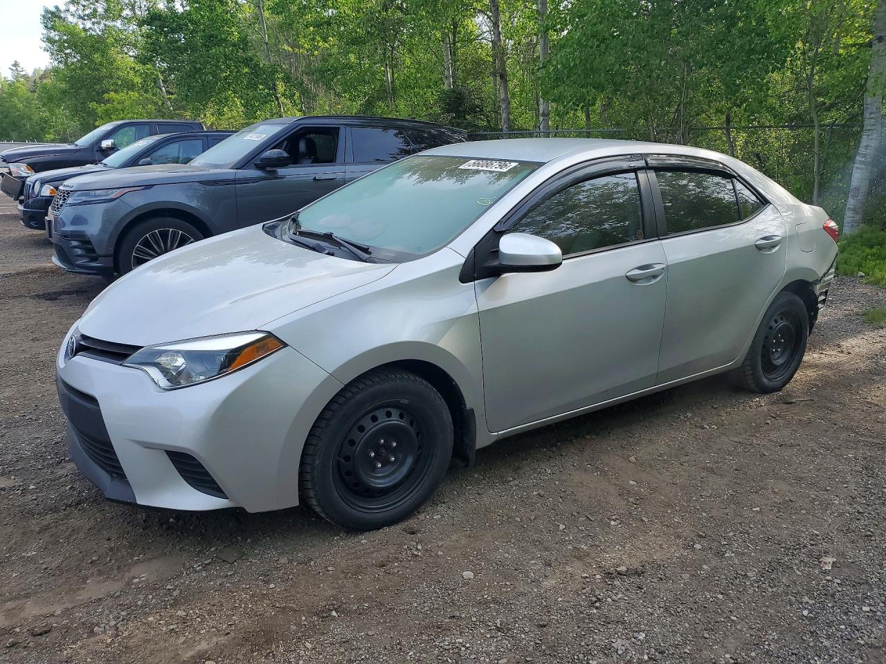 2014 Toyota Corolla L Silver vin: 2T1BURHE3EC178161