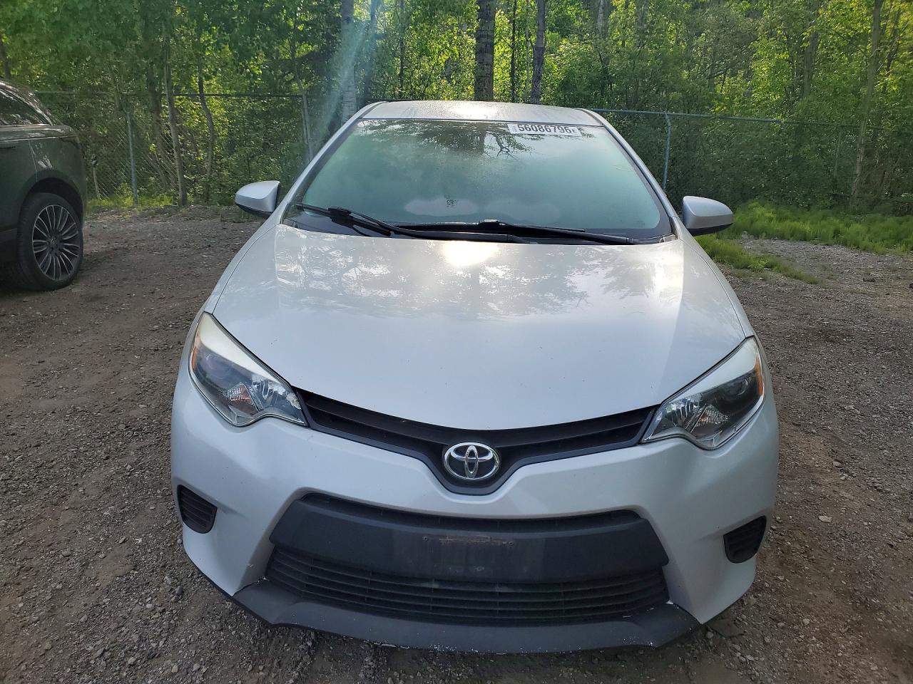 2014 Toyota Corolla L Silver vin: 2T1BURHE3EC178161