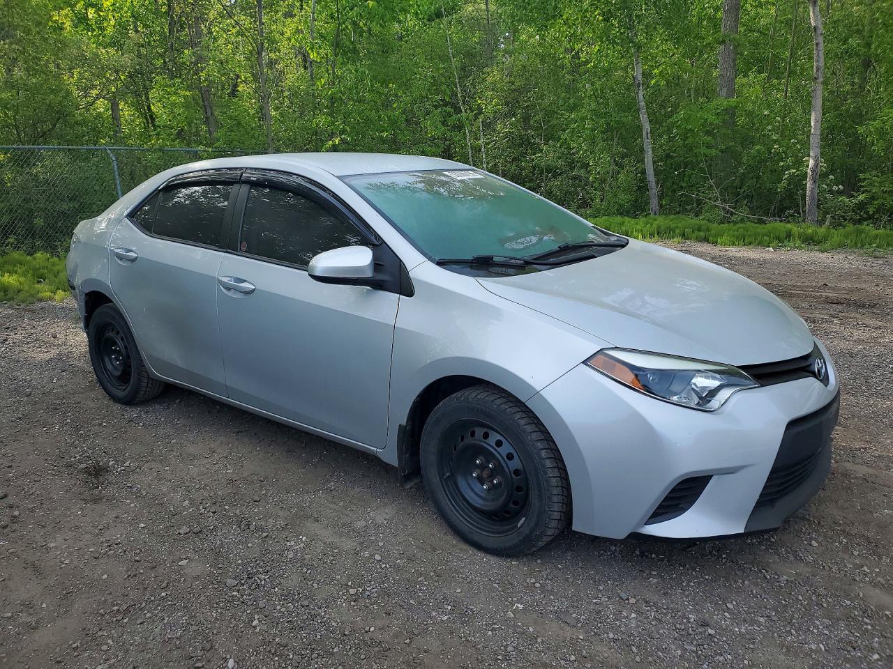 2014 Toyota Corolla L Silver vin: 2T1BURHE3EC178161