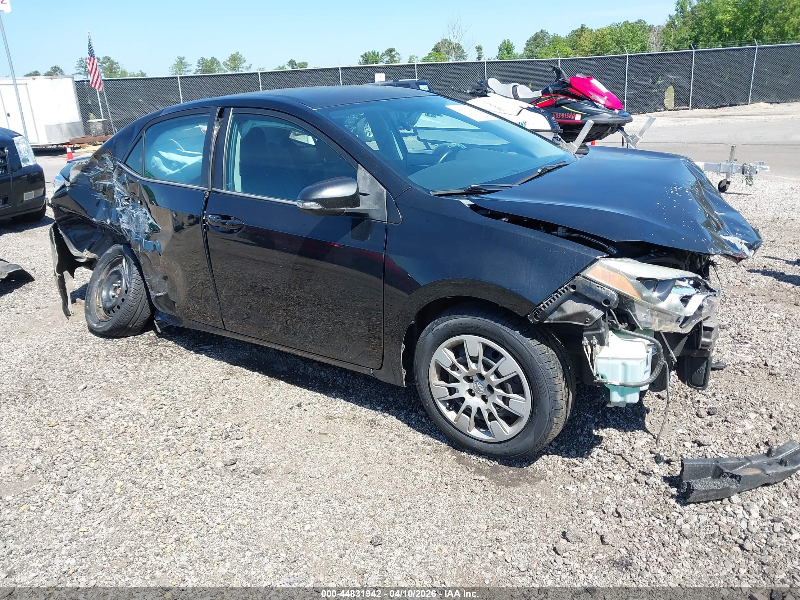 2014 Toyota Corolla S Black vin: 2T1BURHE3EC180296