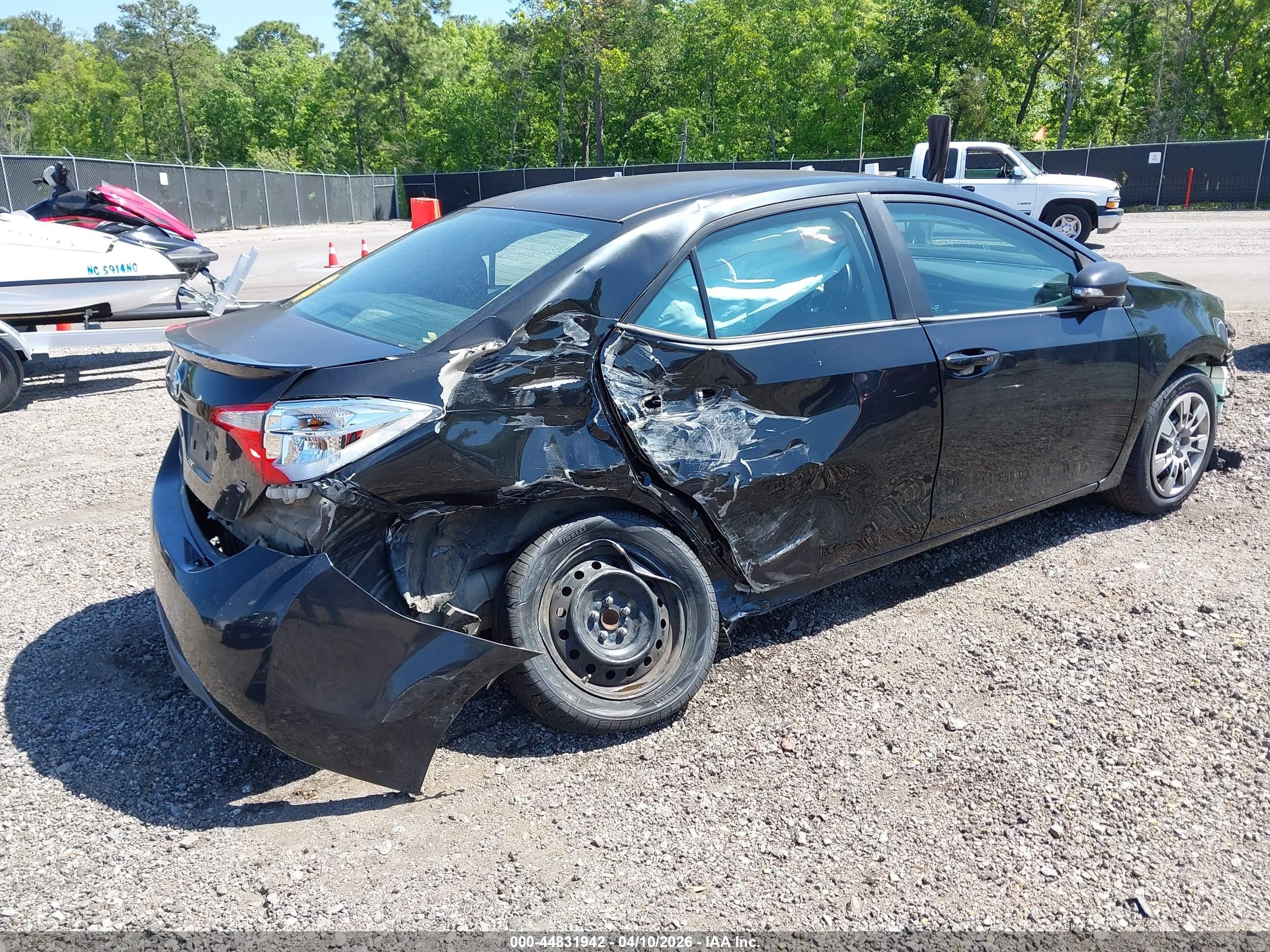2014 Toyota Corolla S Black vin: 2T1BURHE3EC180296