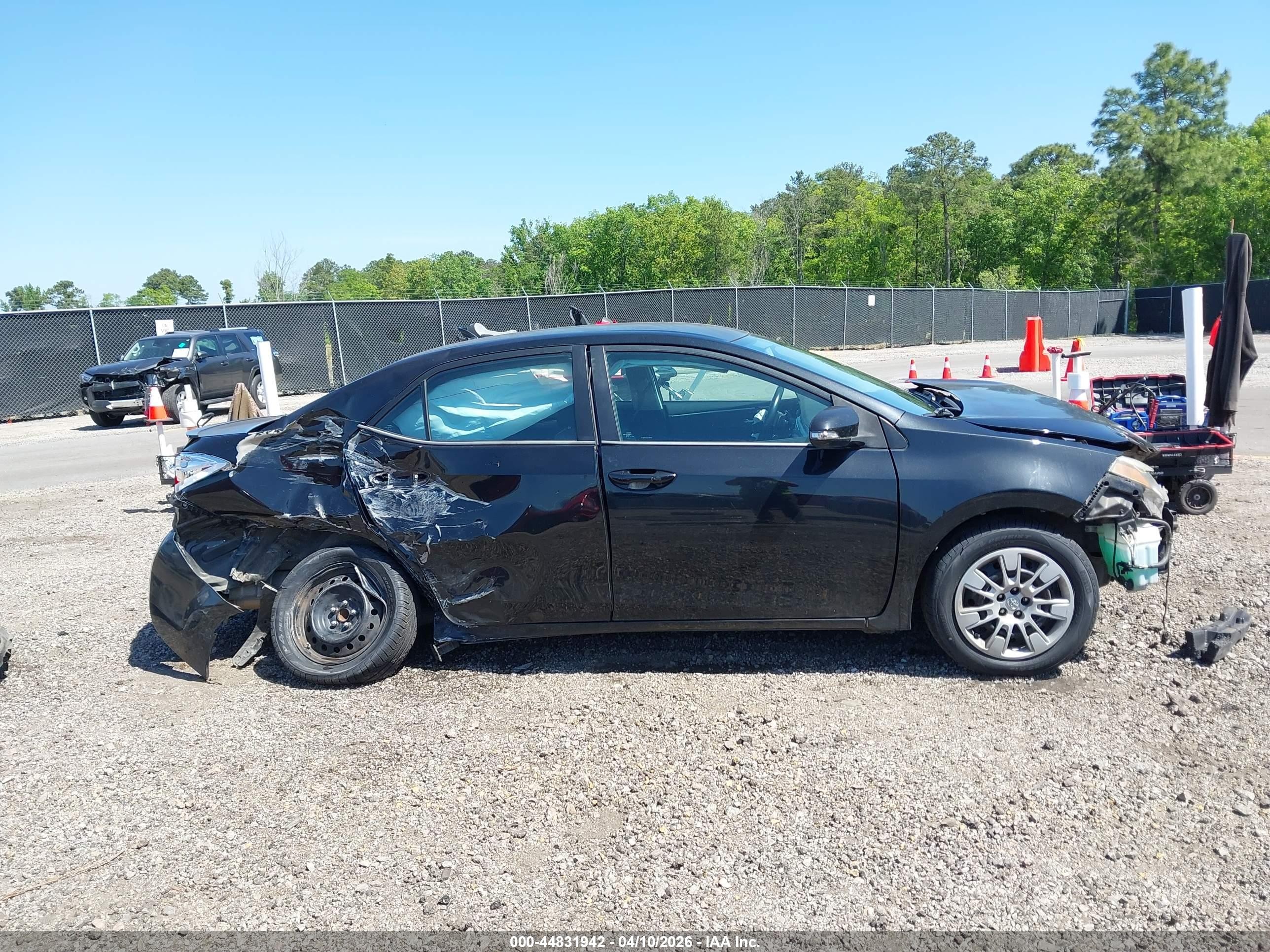 2014 Toyota Corolla S Black vin: 2T1BURHE3EC180296