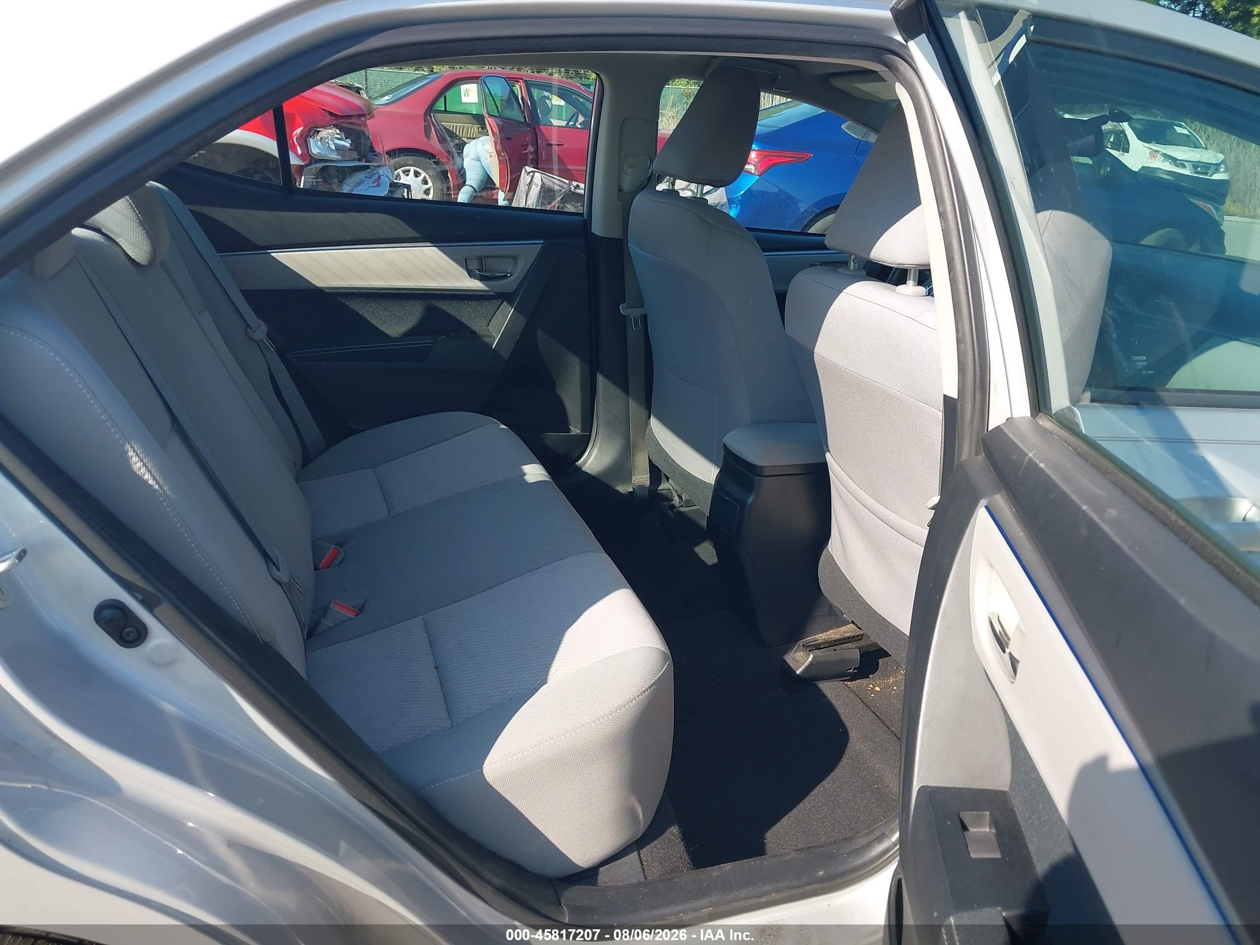 2014 Toyota Corolla Le Серебряный vin: 2T1BURHE3EC181156
