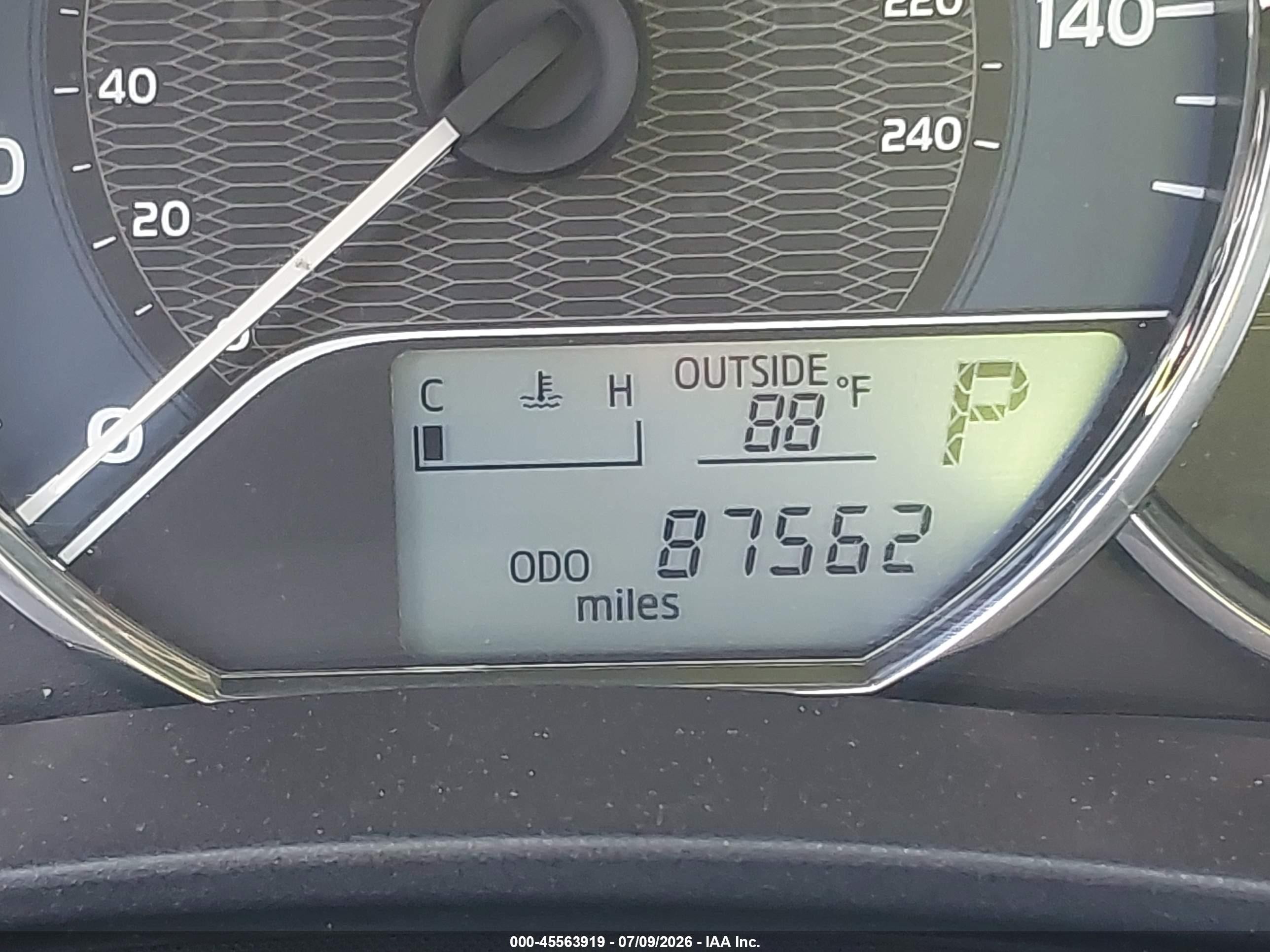 2014 Toyota Corolla Le Blue vin: 2T1BURHE3EC195476