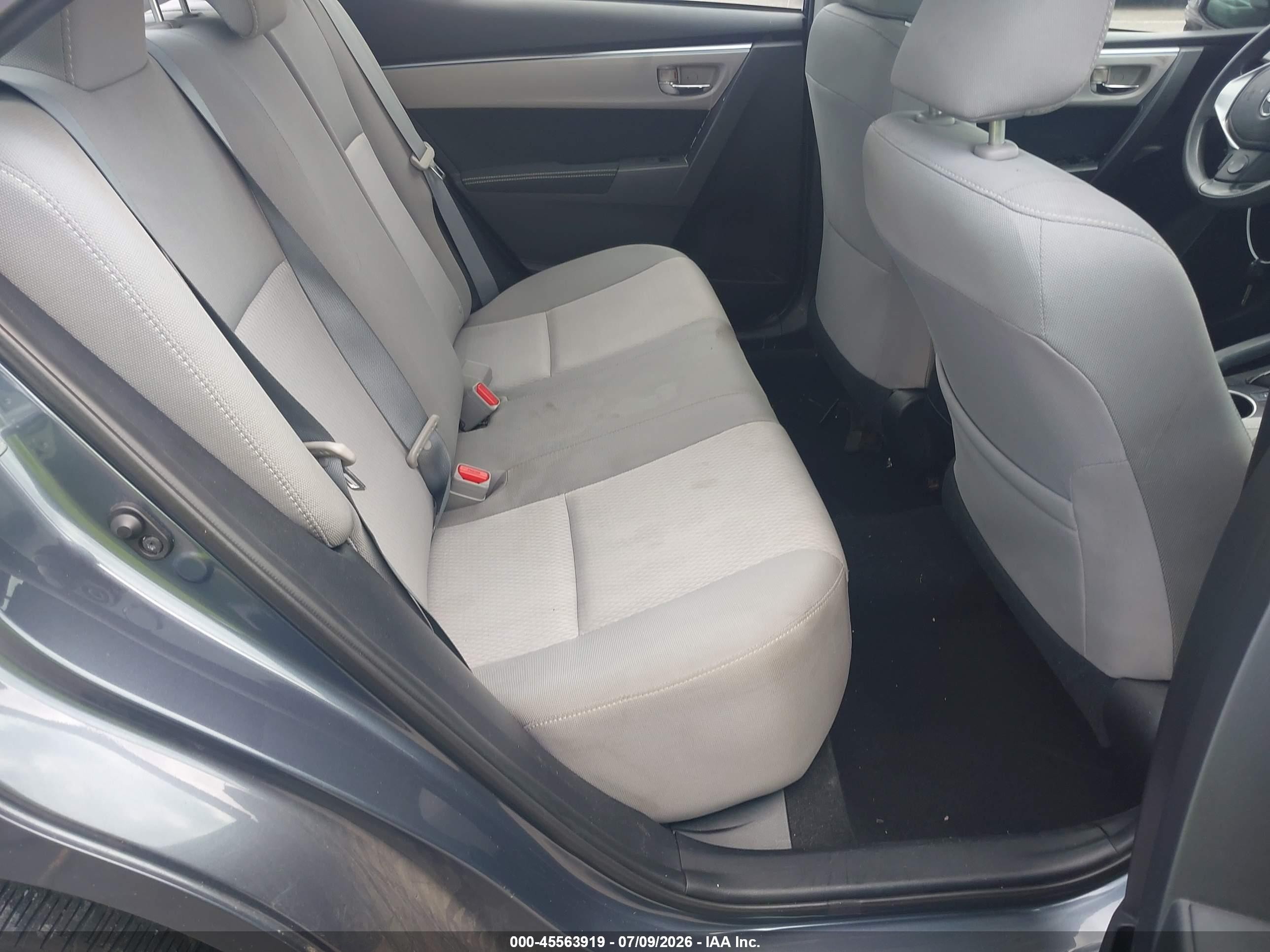 2014 Toyota Corolla Le Blue vin: 2T1BURHE3EC195476