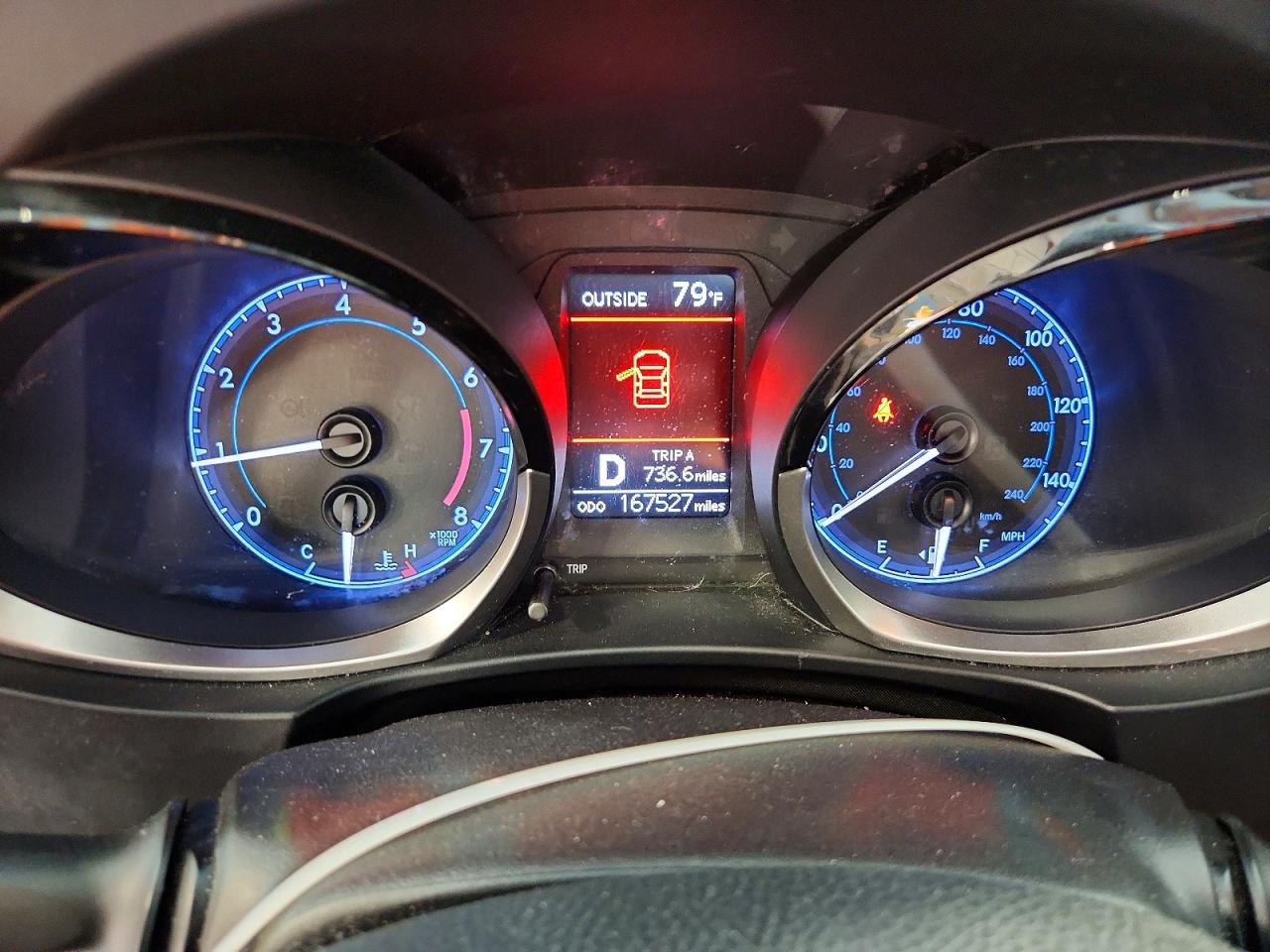 2014 Toyota Corolla S Plus Blue vin: 2T1BURHE3EC197406