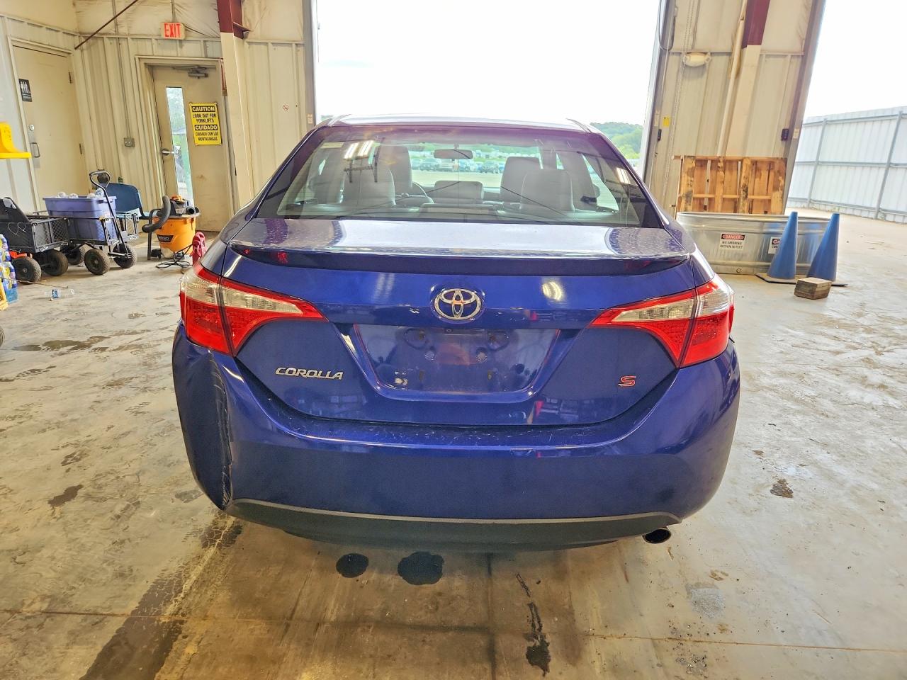 2014 Toyota Corolla S Plus Blue vin: 2T1BURHE3EC197406