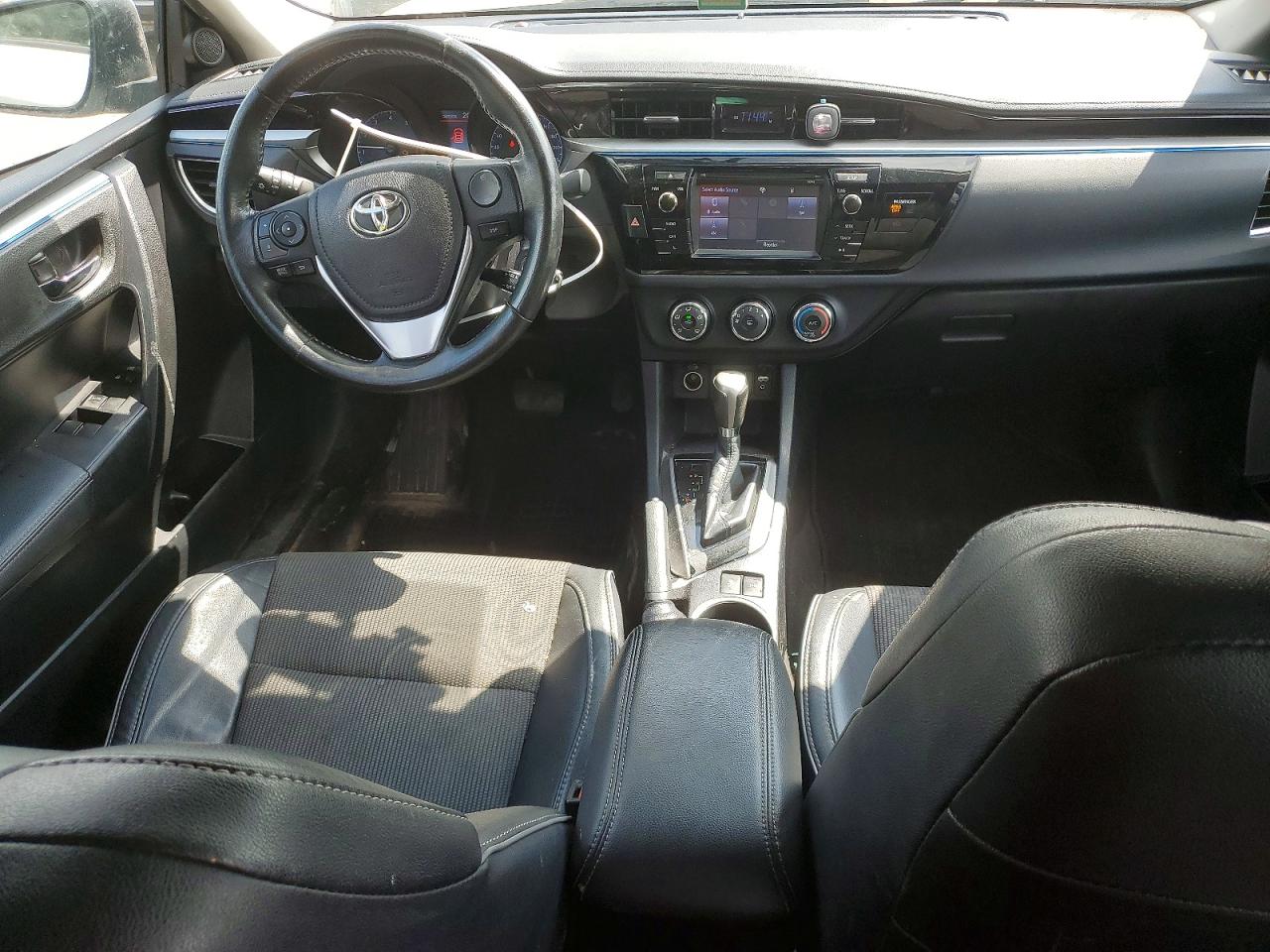 2014 Toyota Corolla L White vin: 2T1BURHE3EC200983