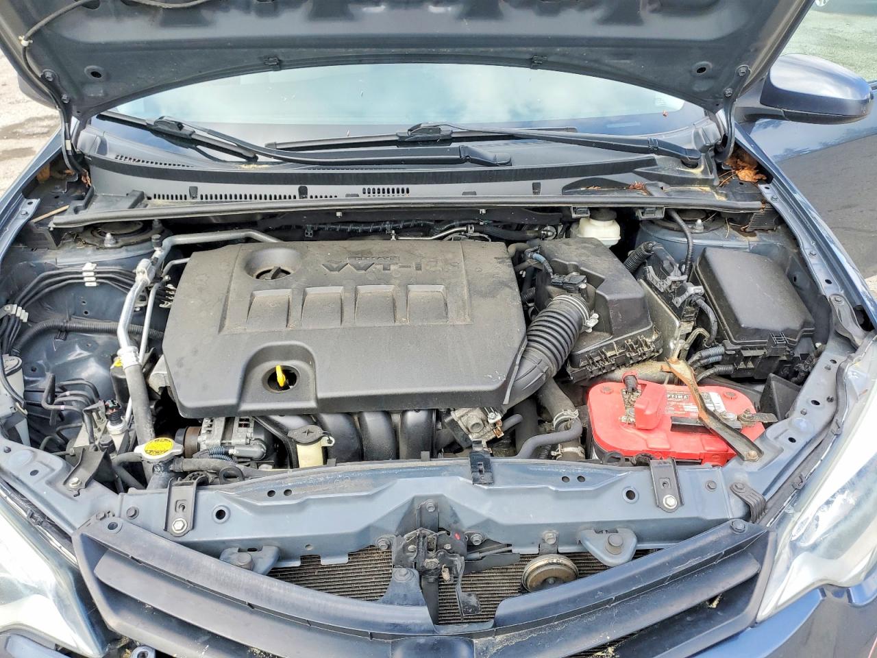 2014 Toyota Corolla Le Blue vin: 2T1BURHE3EC205116