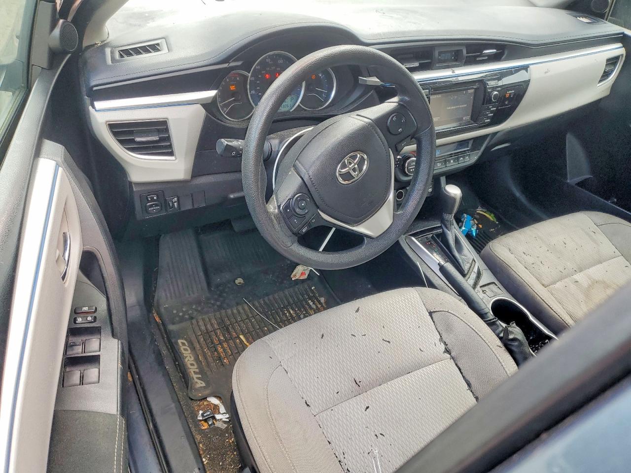2014 Toyota Corolla Le Blue vin: 2T1BURHE3EC205116