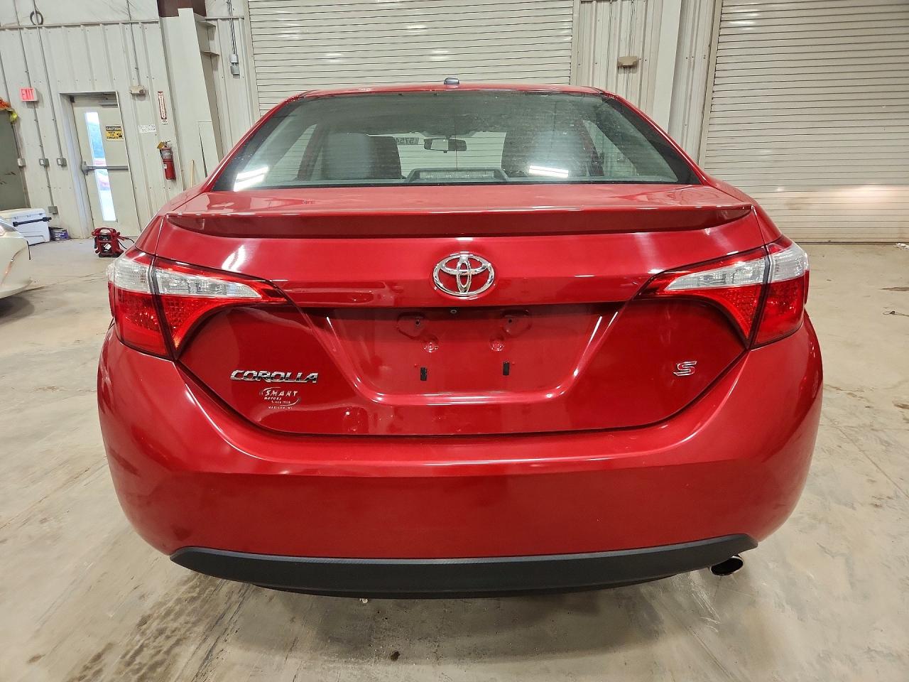 2014 Toyota Corolla S Premium Red vin: 2T1BURHE3EC215743