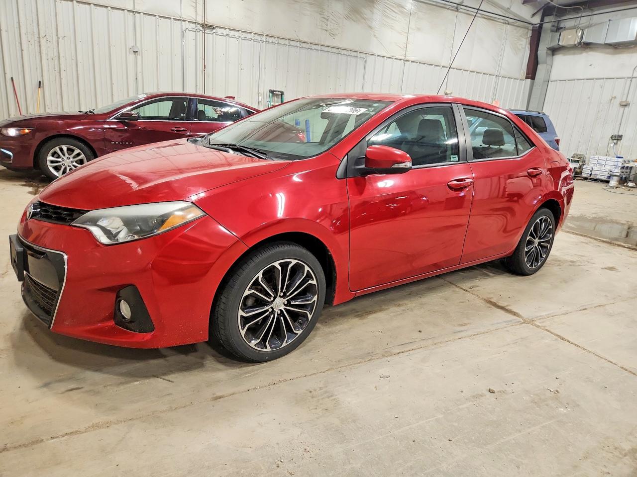 2014 Toyota Corolla S Premium Red vin: 2T1BURHE3EC215743