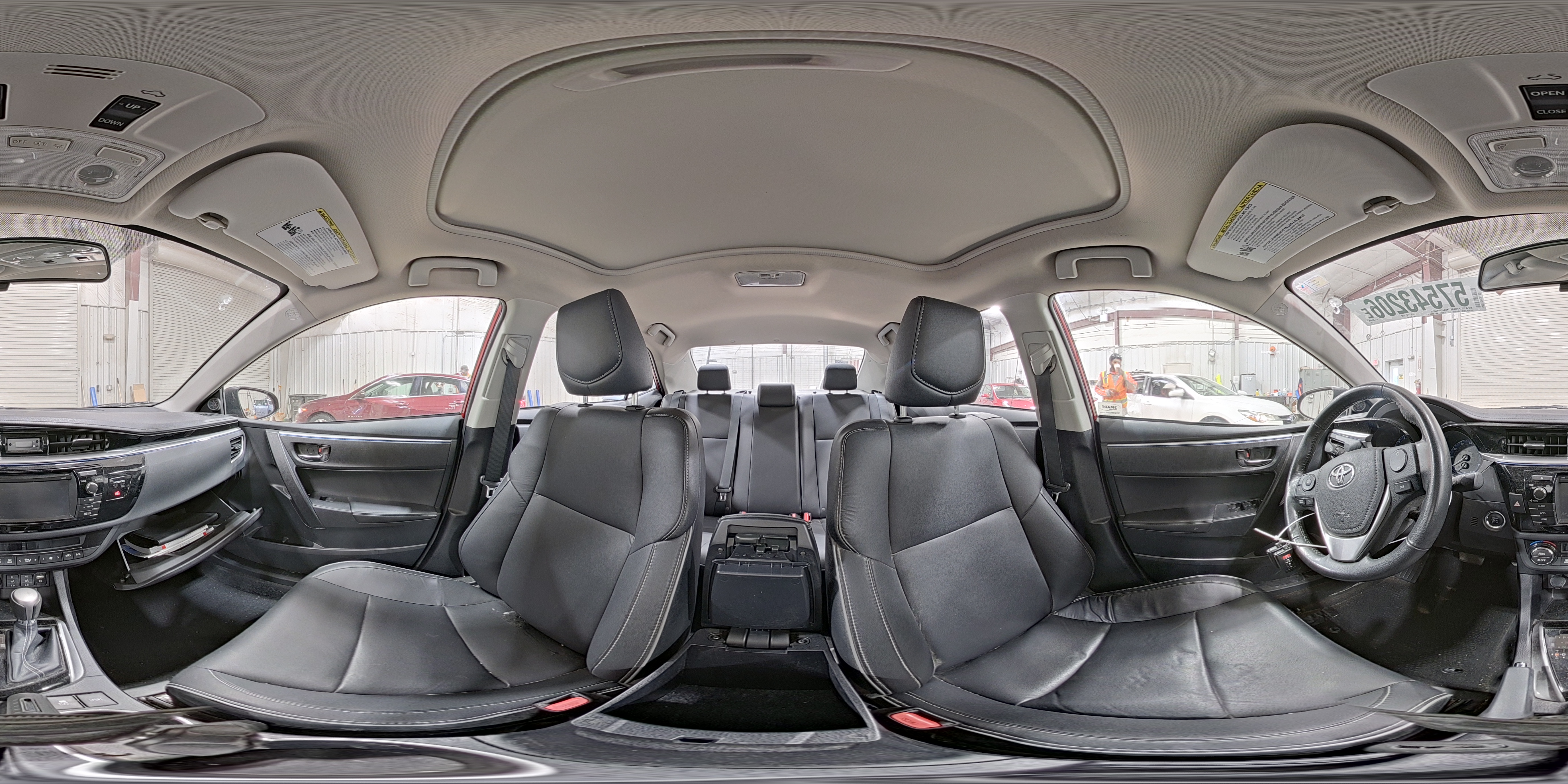 2014 Toyota Corolla S Premium Red vin: 2T1BURHE3EC215743