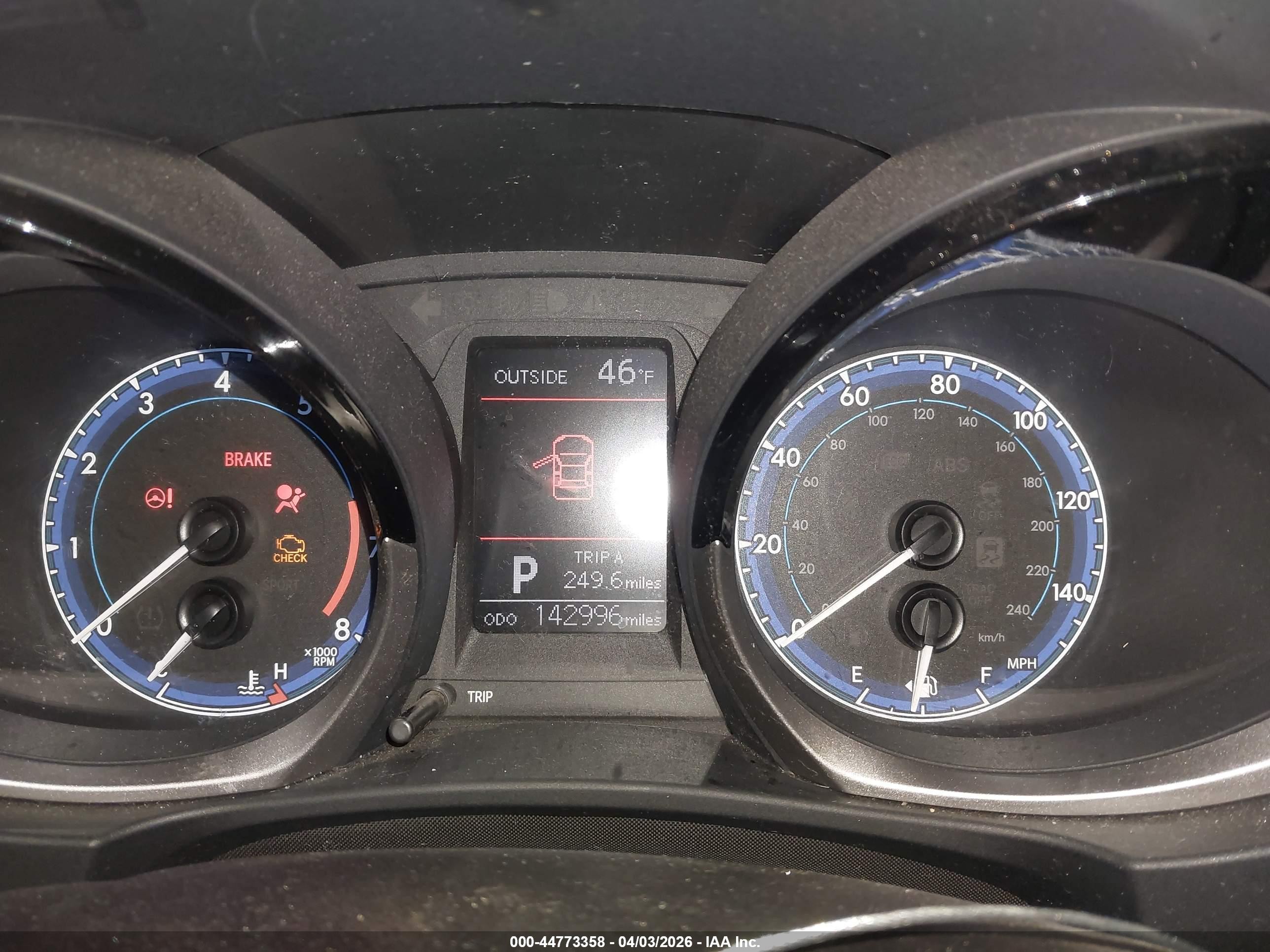 2014 Toyota Corolla S Plus Синий vin: 2T1BURHE3EC225169