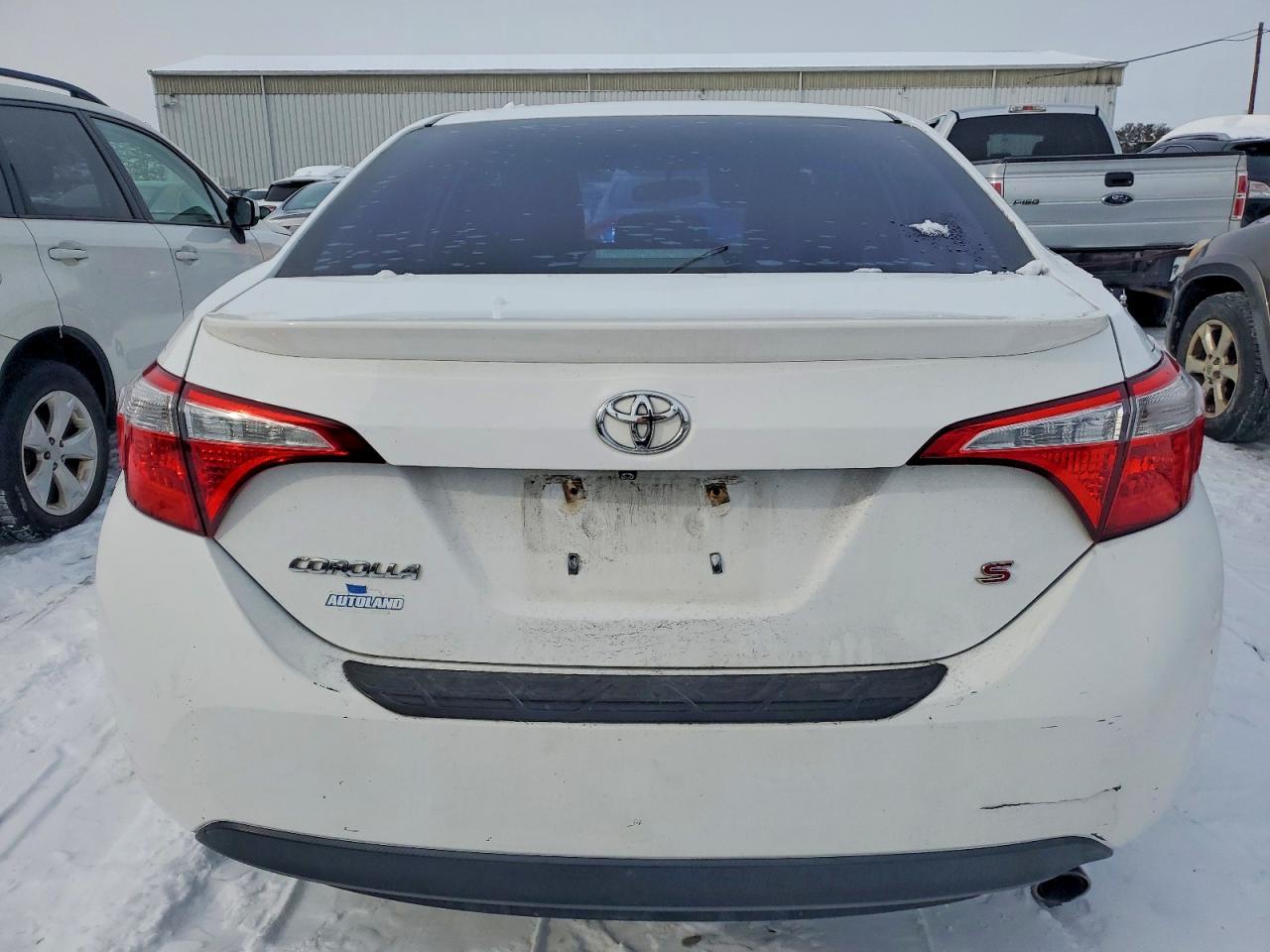 2014 Toyota Corolla L White vin: 2T1BURHE3EC225947