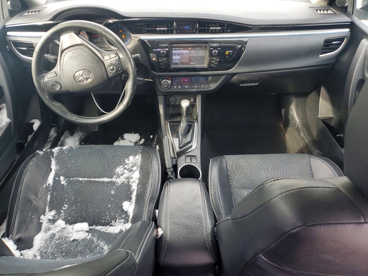 2014 Toyota Corolla L White vin: 2T1BURHE3EC225947