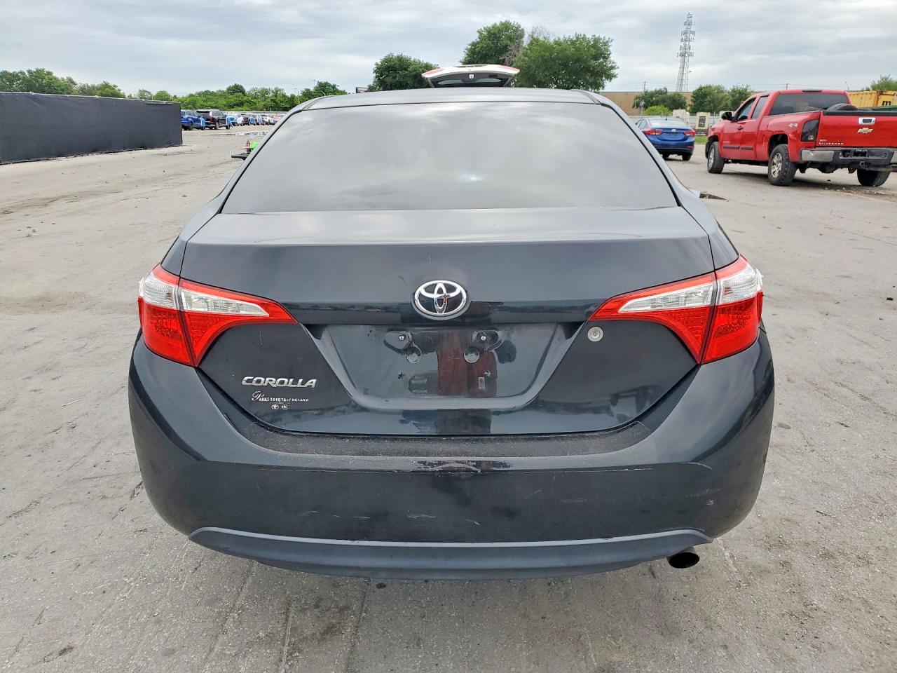 2014 Toyota Corolla L Black vin: 2T1BURHE3EC226659