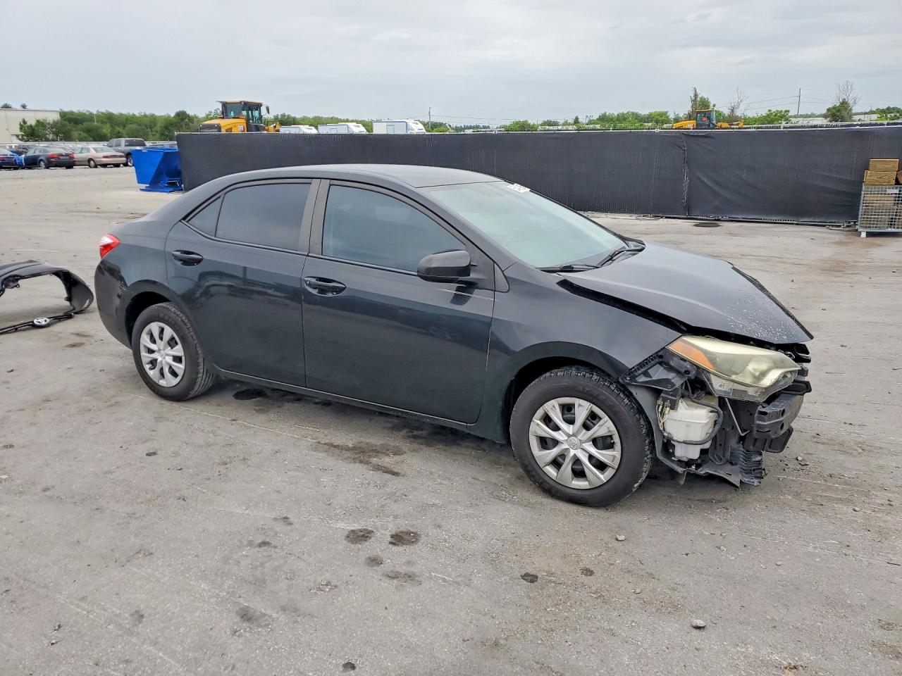 2014 Toyota Corolla L Black vin: 2T1BURHE3EC226659
