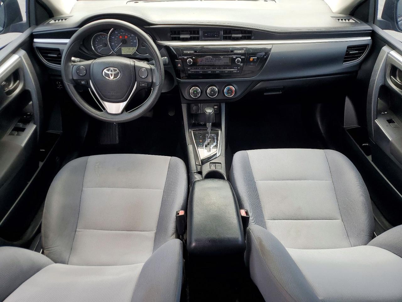 2014 Toyota Corolla L Black vin: 2T1BURHE3EC226659