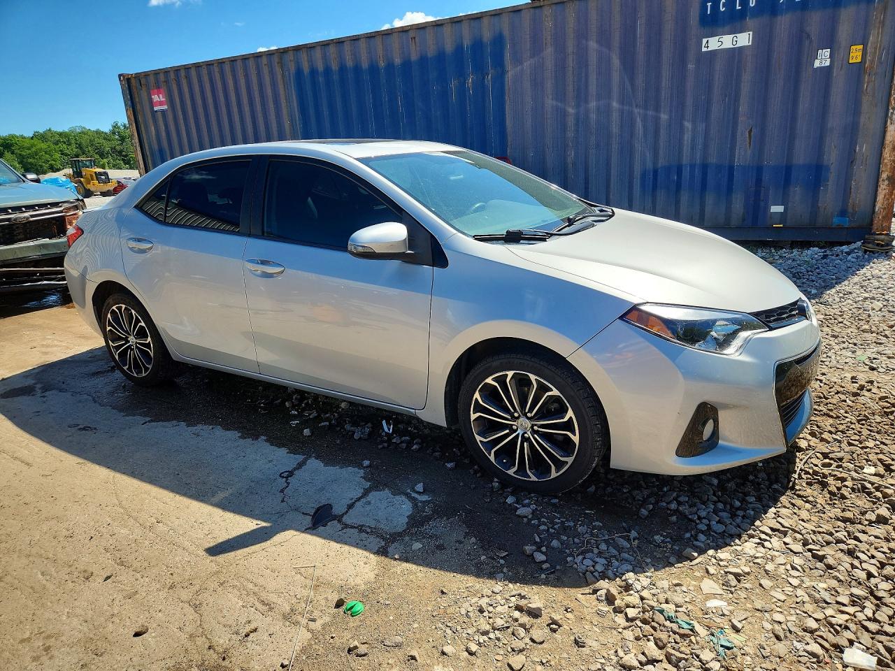 2015 Toyota Corolla S Plus Серебряный vin: 2T1BURHE3FC237940