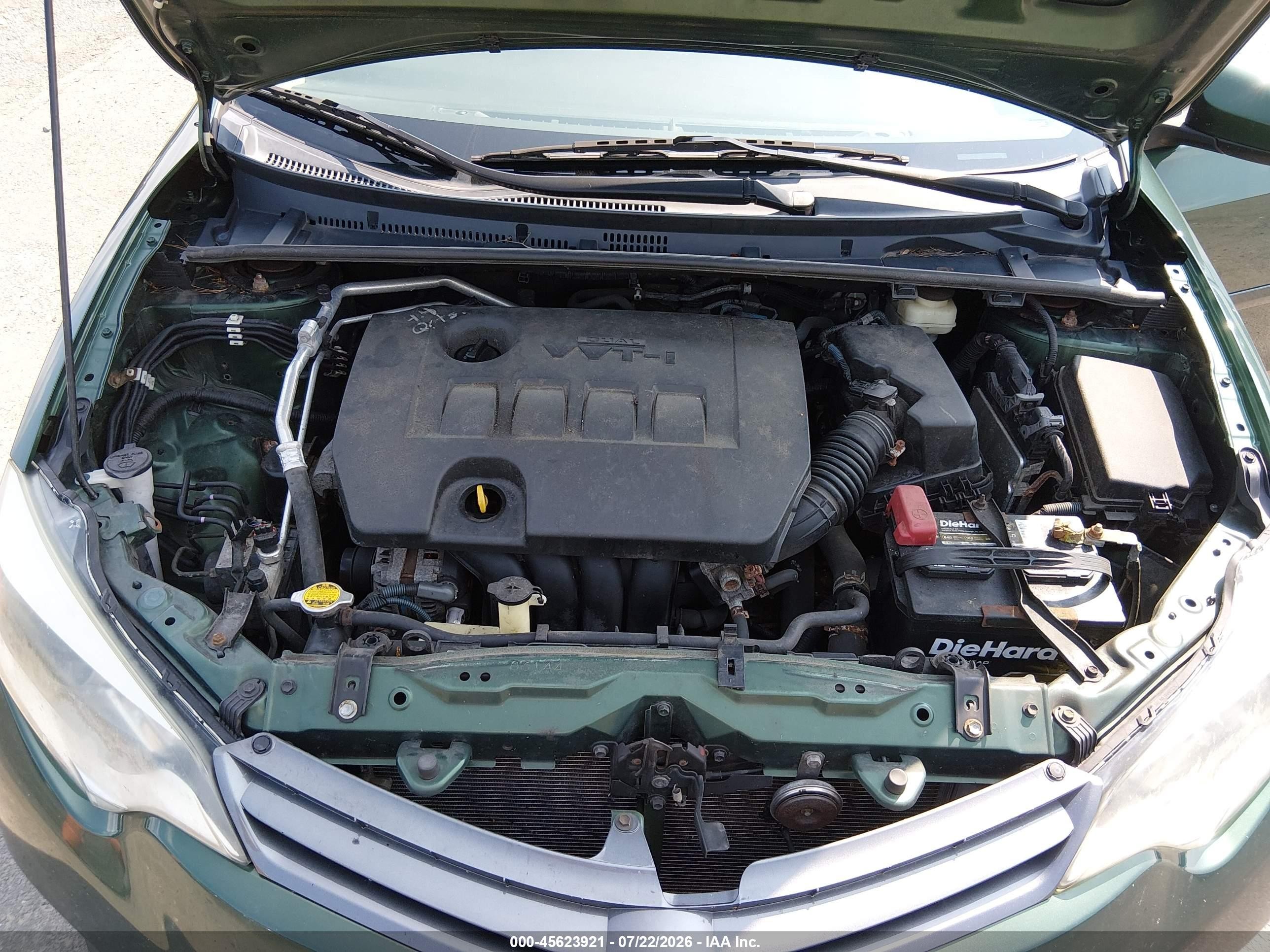 2015 Toyota Corolla Le Premium Green vin: 2T1BURHE3FC255497