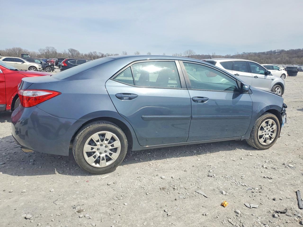 2015 Toyota Corolla Le Blue vin: 2T1BURHE3FC256469