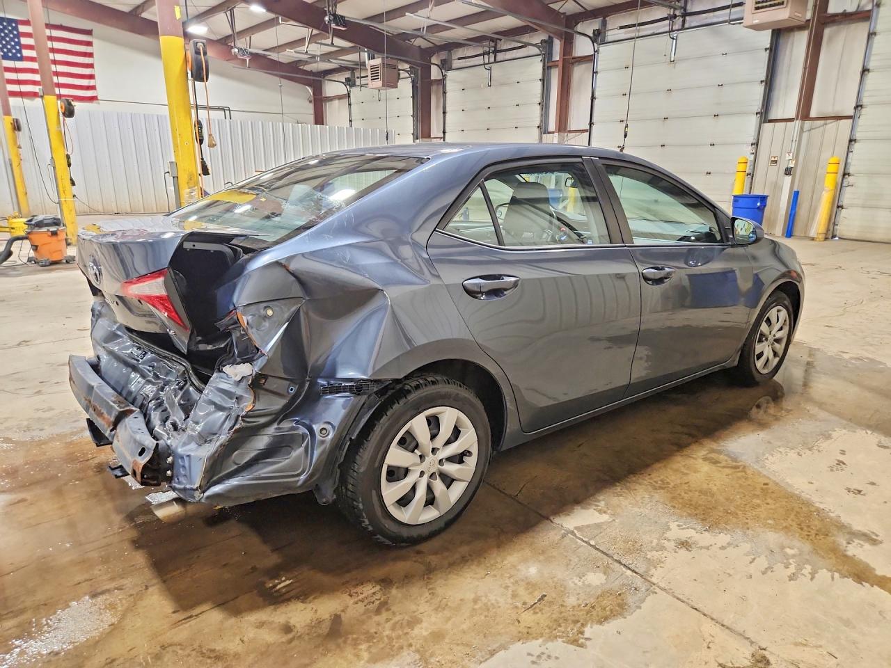 2015 Toyota Corolla Le Gray vin: 2T1BURHE3FC258402