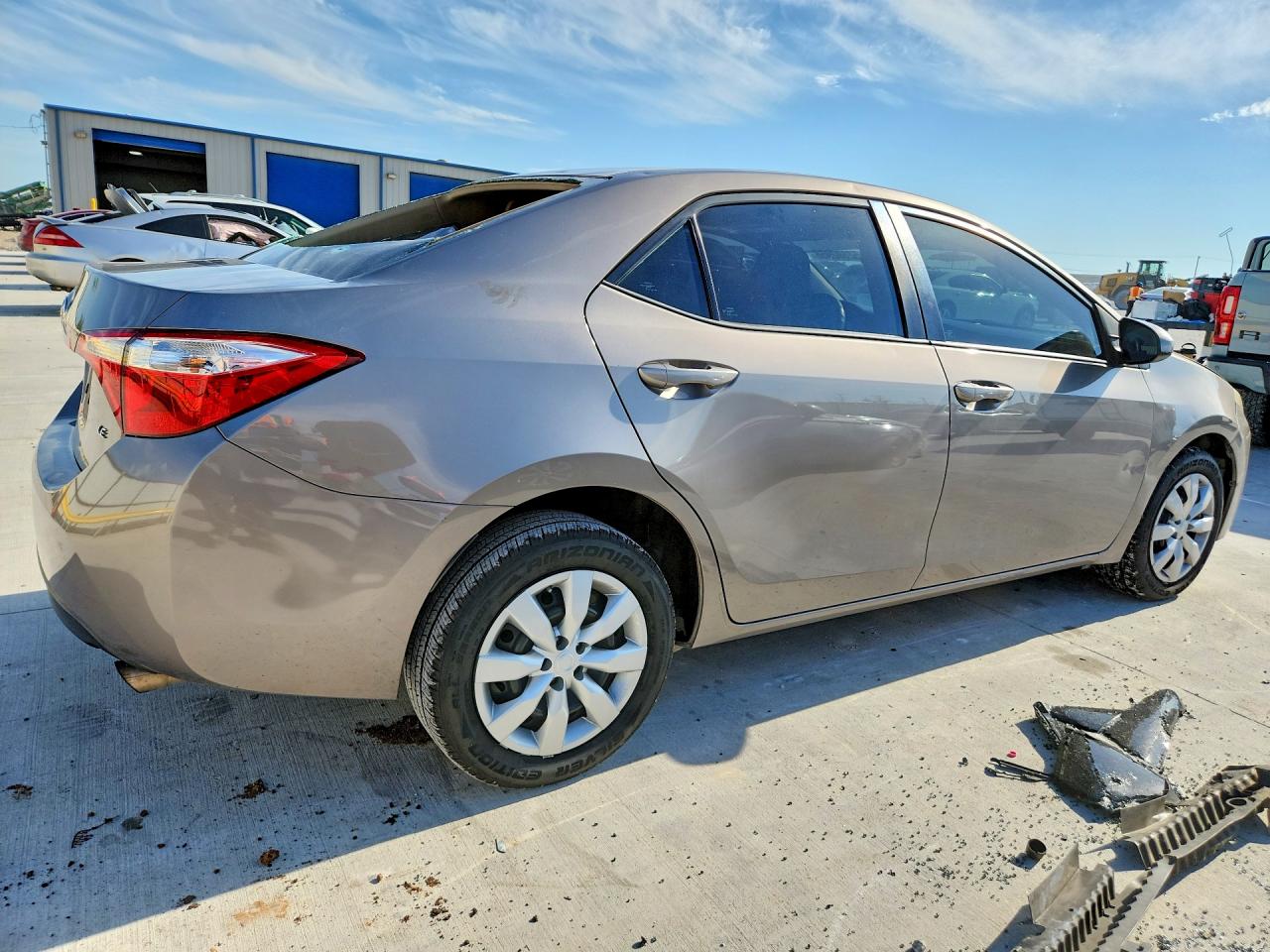 2015 Toyota Corolla Le Charcoal vin: 2T1BURHE3FC258495