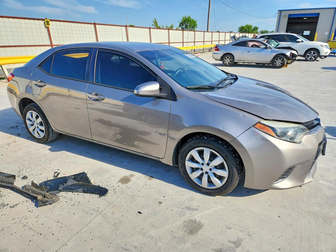2015 Toyota Corolla Le Charcoal vin: 2T1BURHE3FC258495
