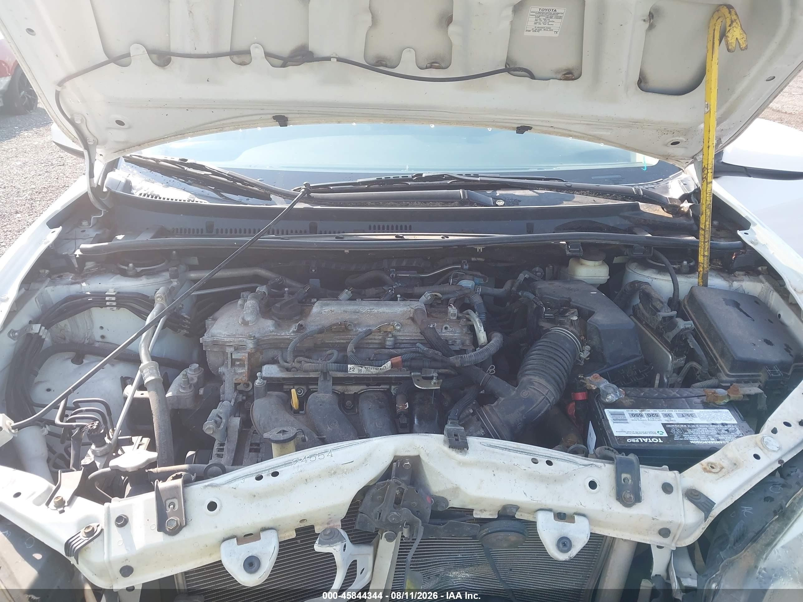 2015 Toyota Corolla Le Белый vin: 2T1BURHE3FC263907