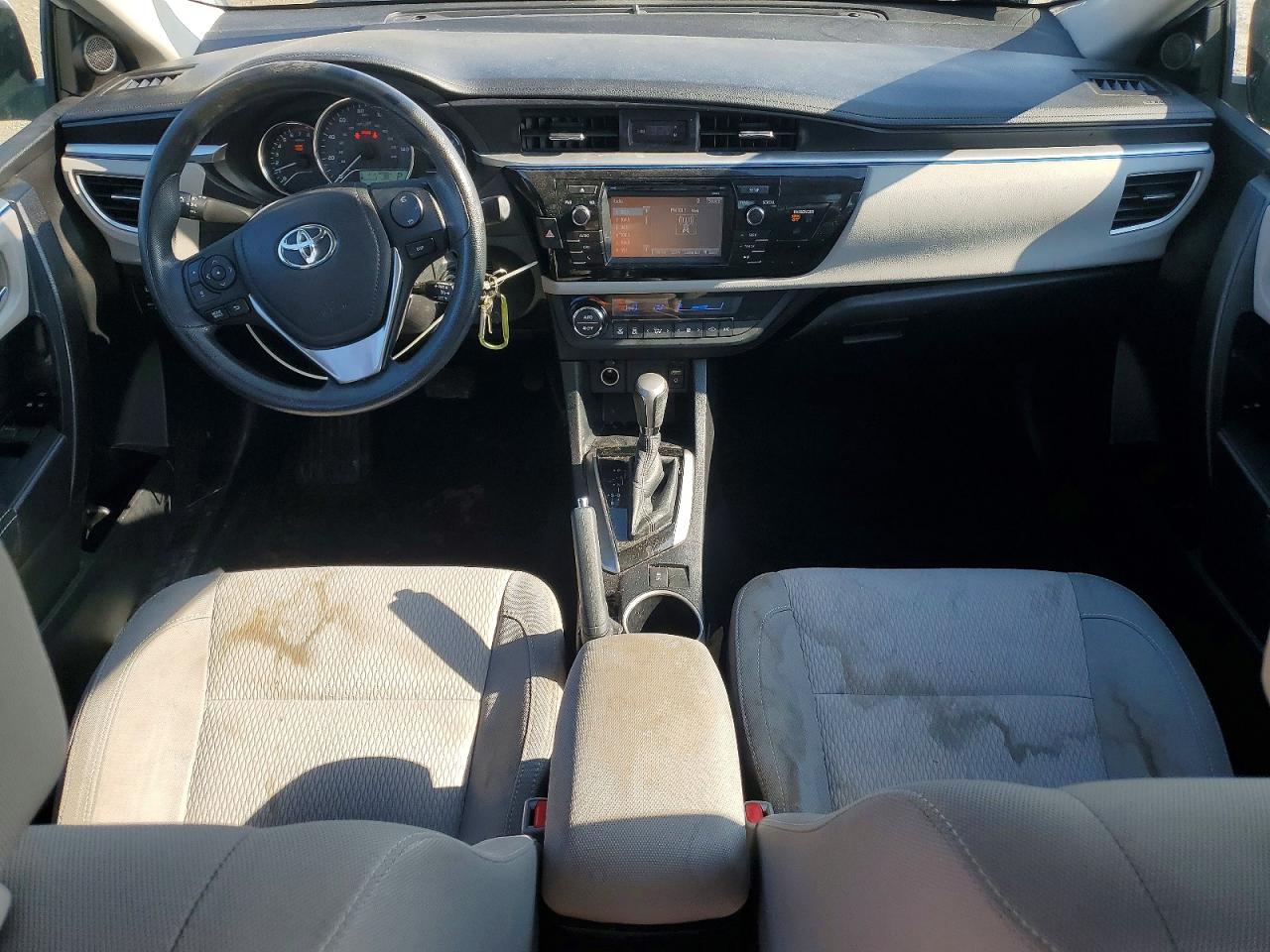 2015 Toyota Corolla Le Белый vin: 2T1BURHE3FC267004