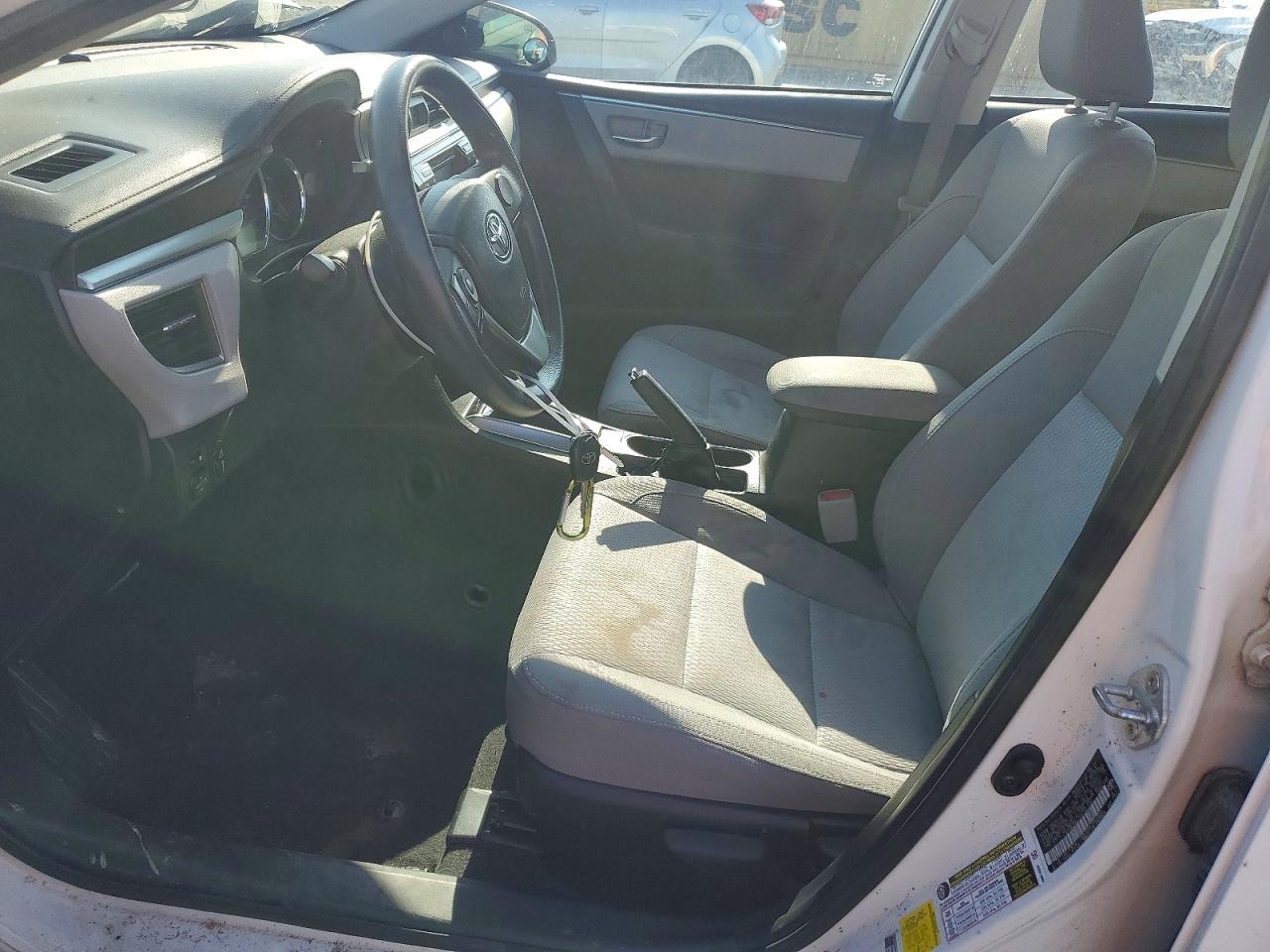 2015 Toyota Corolla Le Белый vin: 2T1BURHE3FC267004