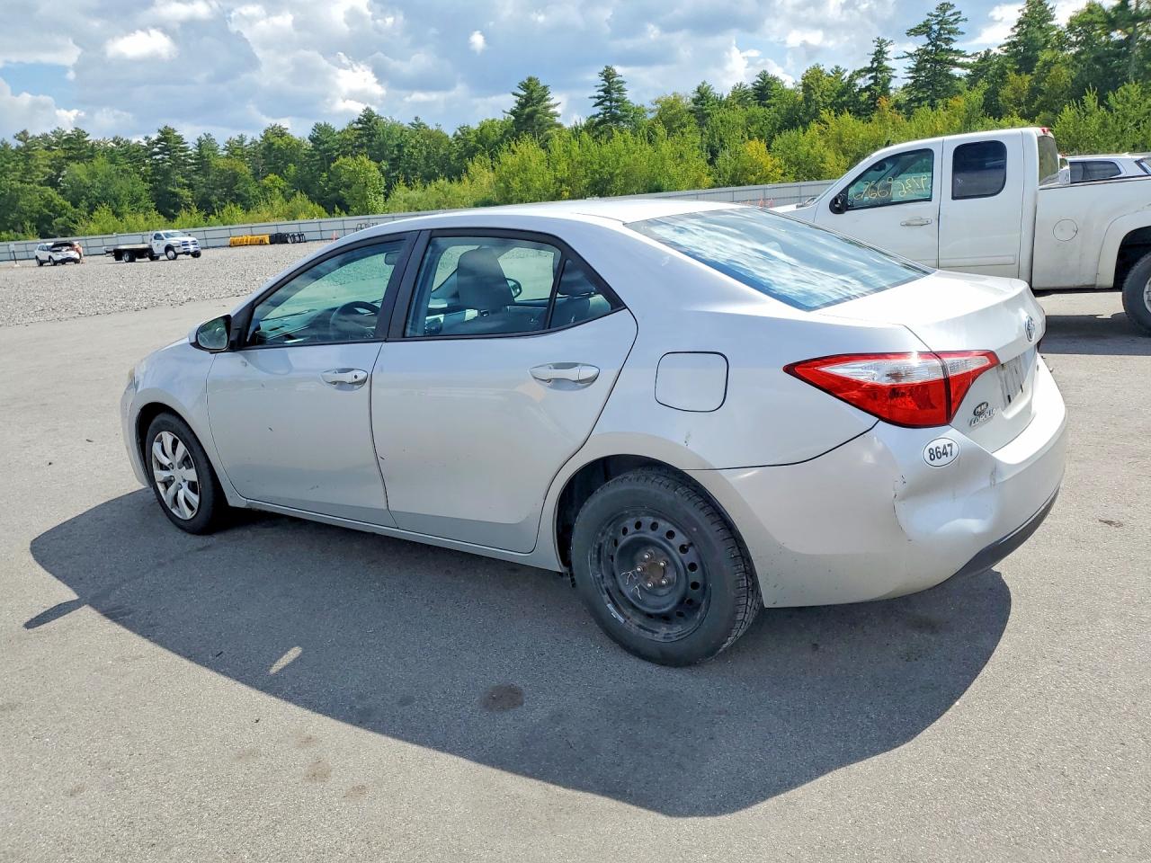 2015 Toyota Corolla Le Silver vin: 2T1BURHE3FC282618