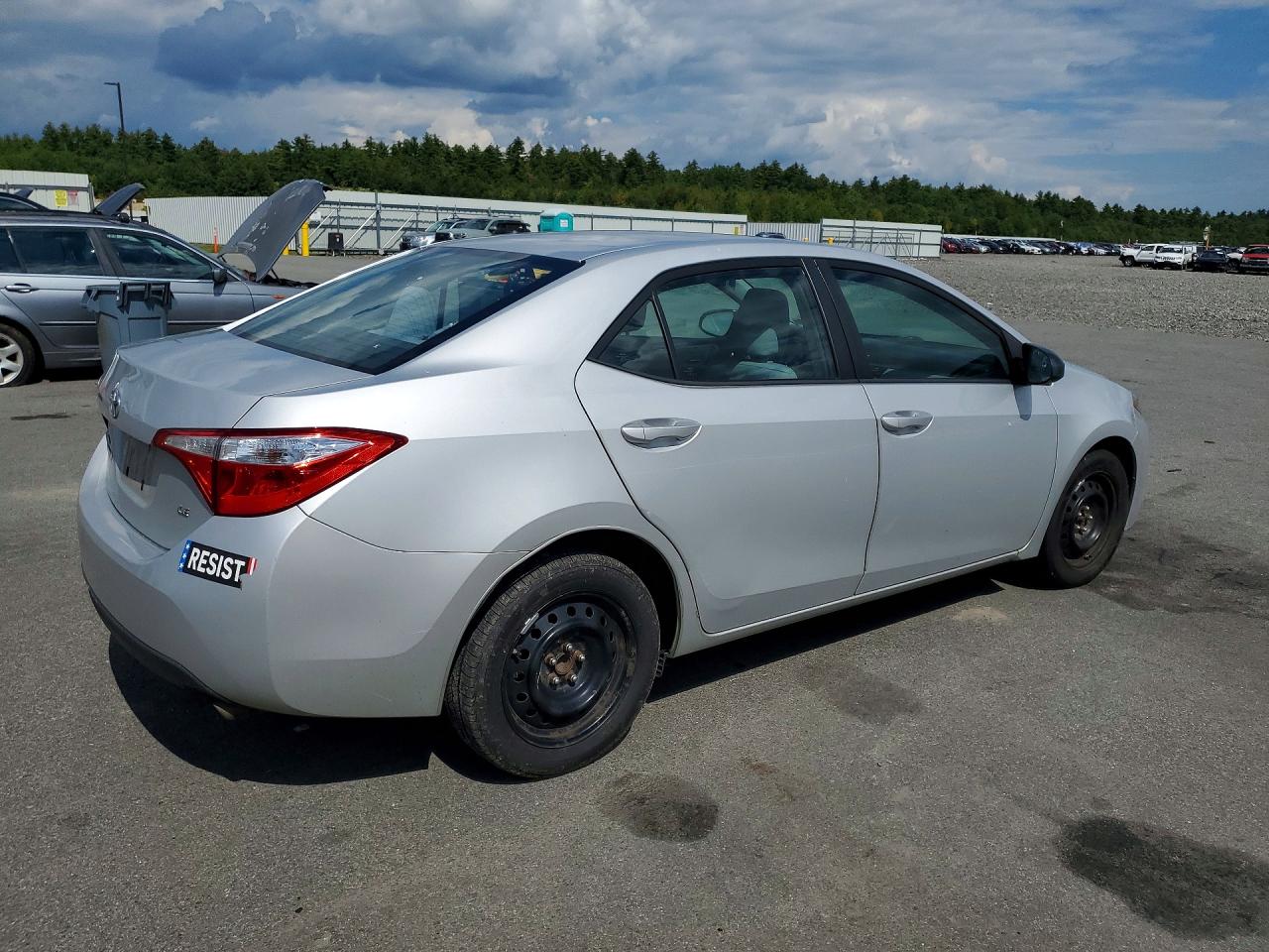 2015 Toyota Corolla Le Silver vin: 2T1BURHE3FC282618