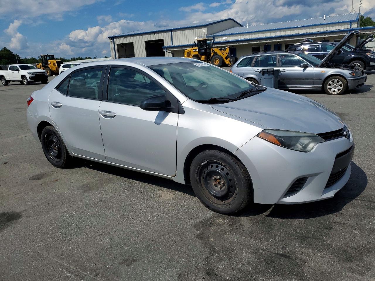 2015 Toyota Corolla Le Silver vin: 2T1BURHE3FC282618