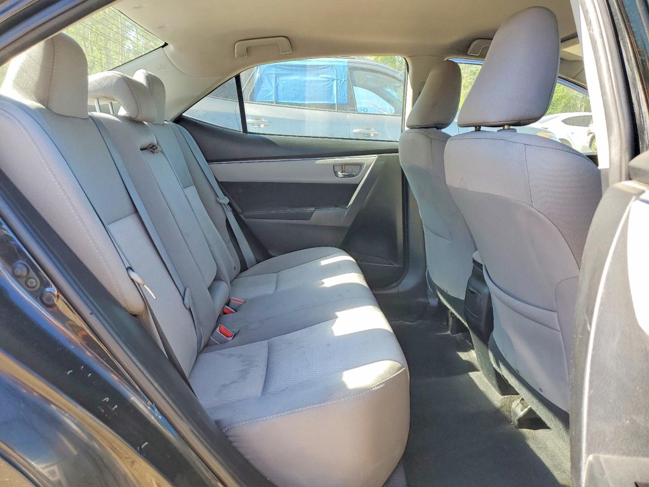 2015 Toyota Corolla L Black vin: 2T1BURHE3FC287432