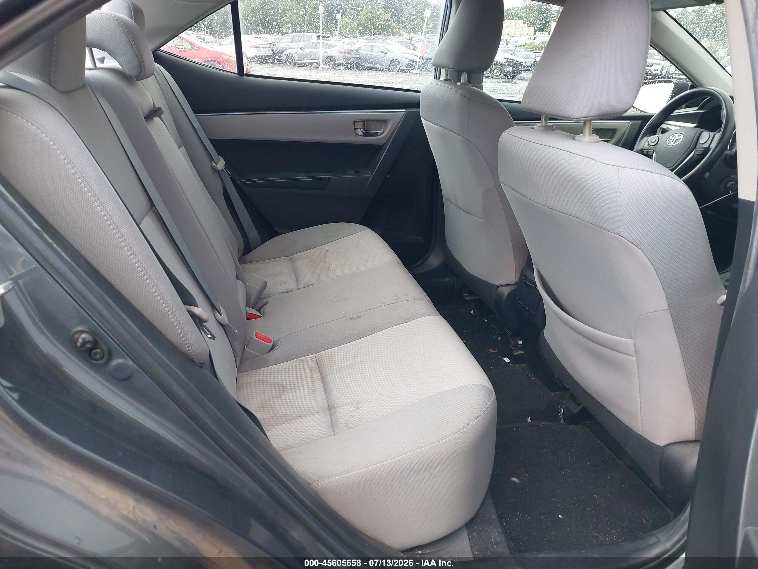 2015 Toyota Corolla Le Blue vin: 2T1BURHE3FC292307