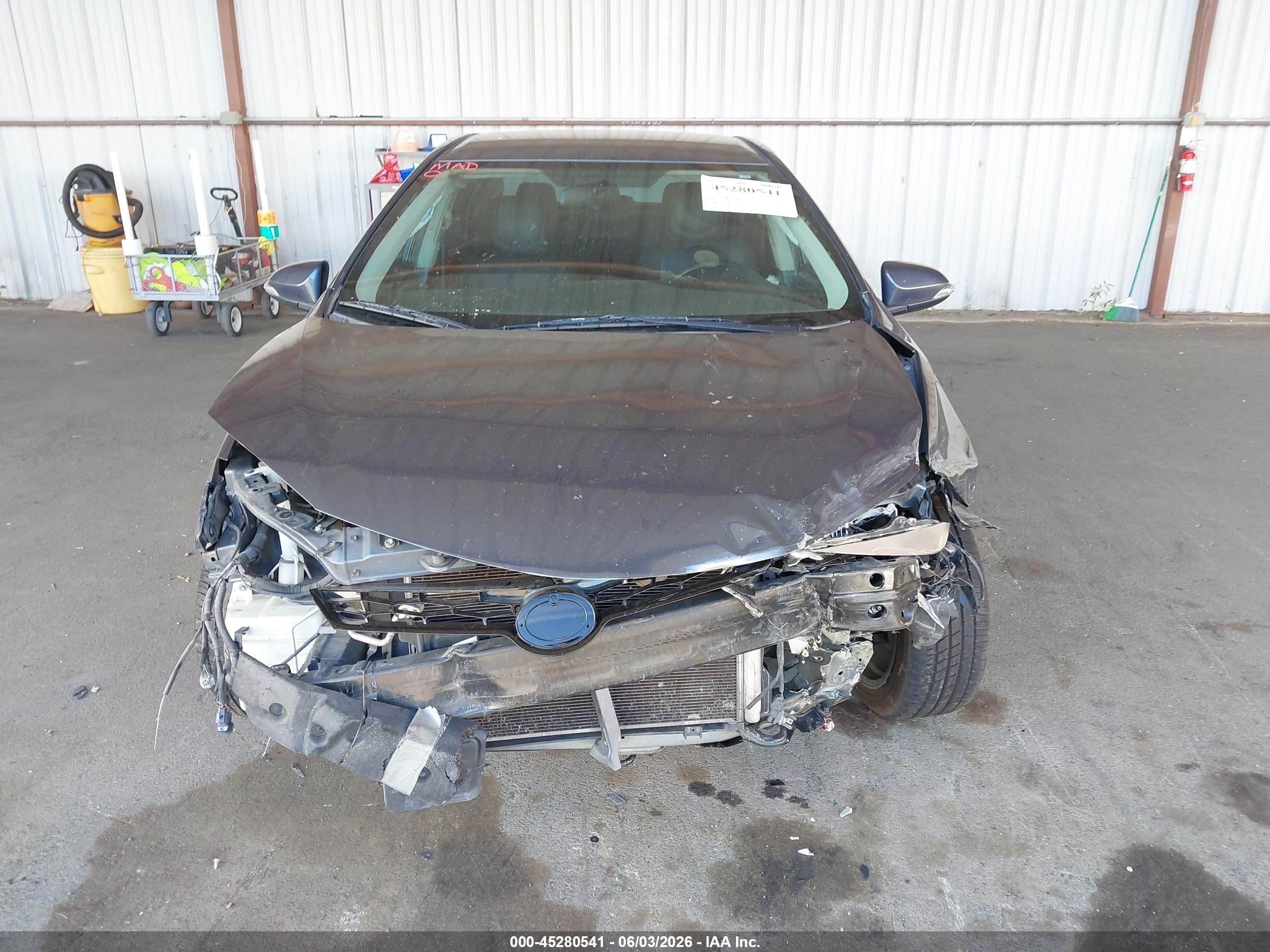 2015 Toyota Corolla S Plus Gray vin: 2T1BURHE3FC292730
